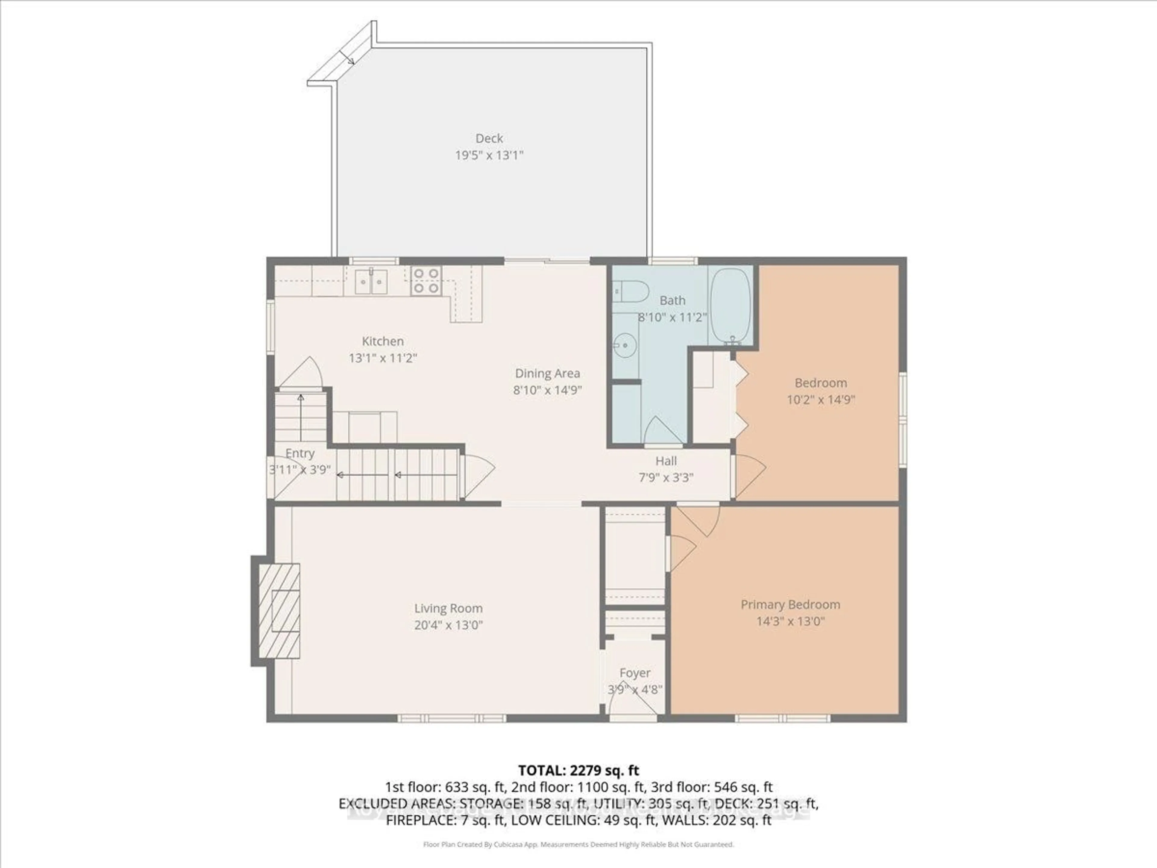 Floor plan for 14 Albert St, Norwich Ontario N0J 1P0