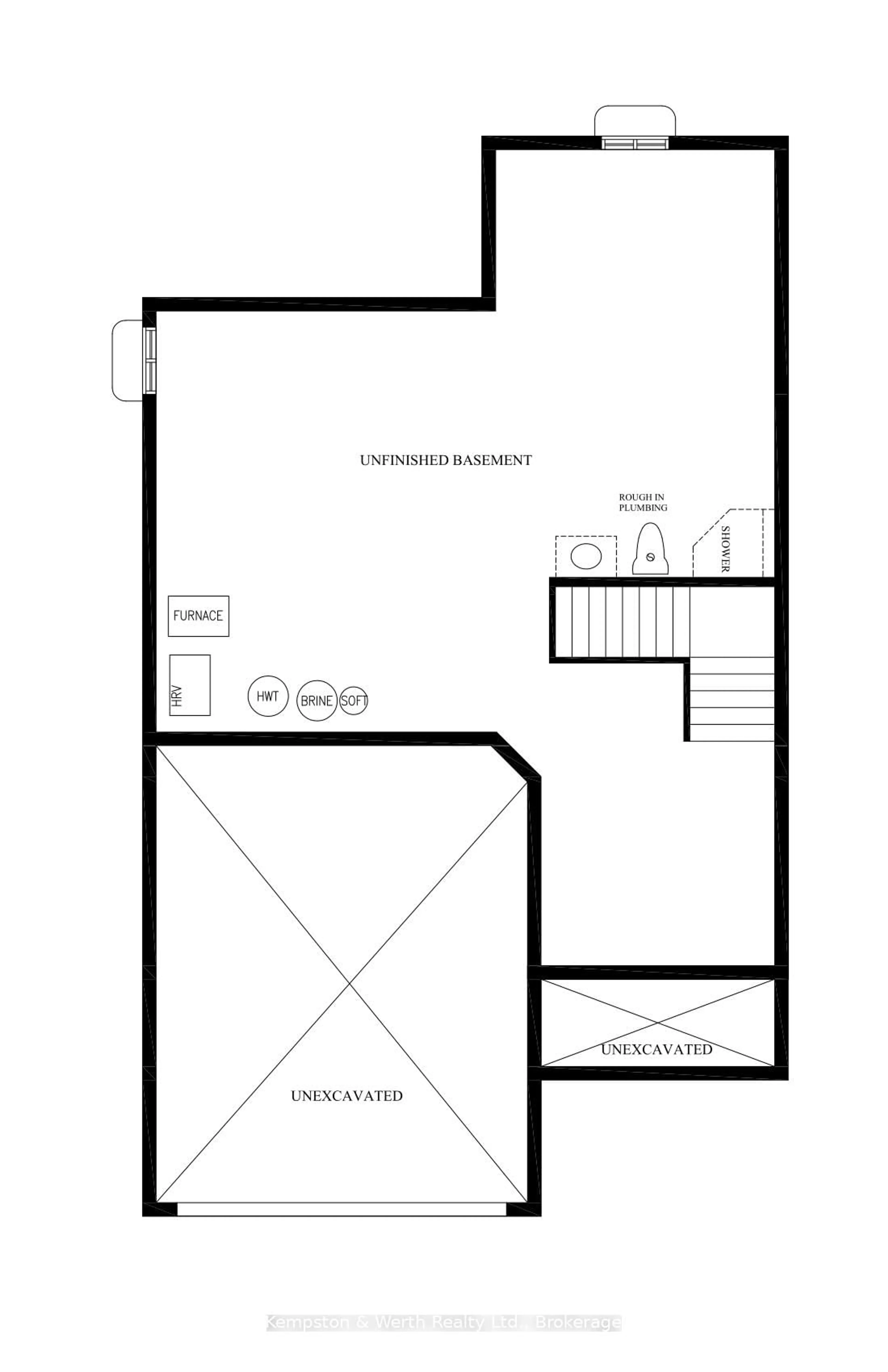 Floor plan for Lot 20 Featherstone St, North Perth Ontario N4W 3C3