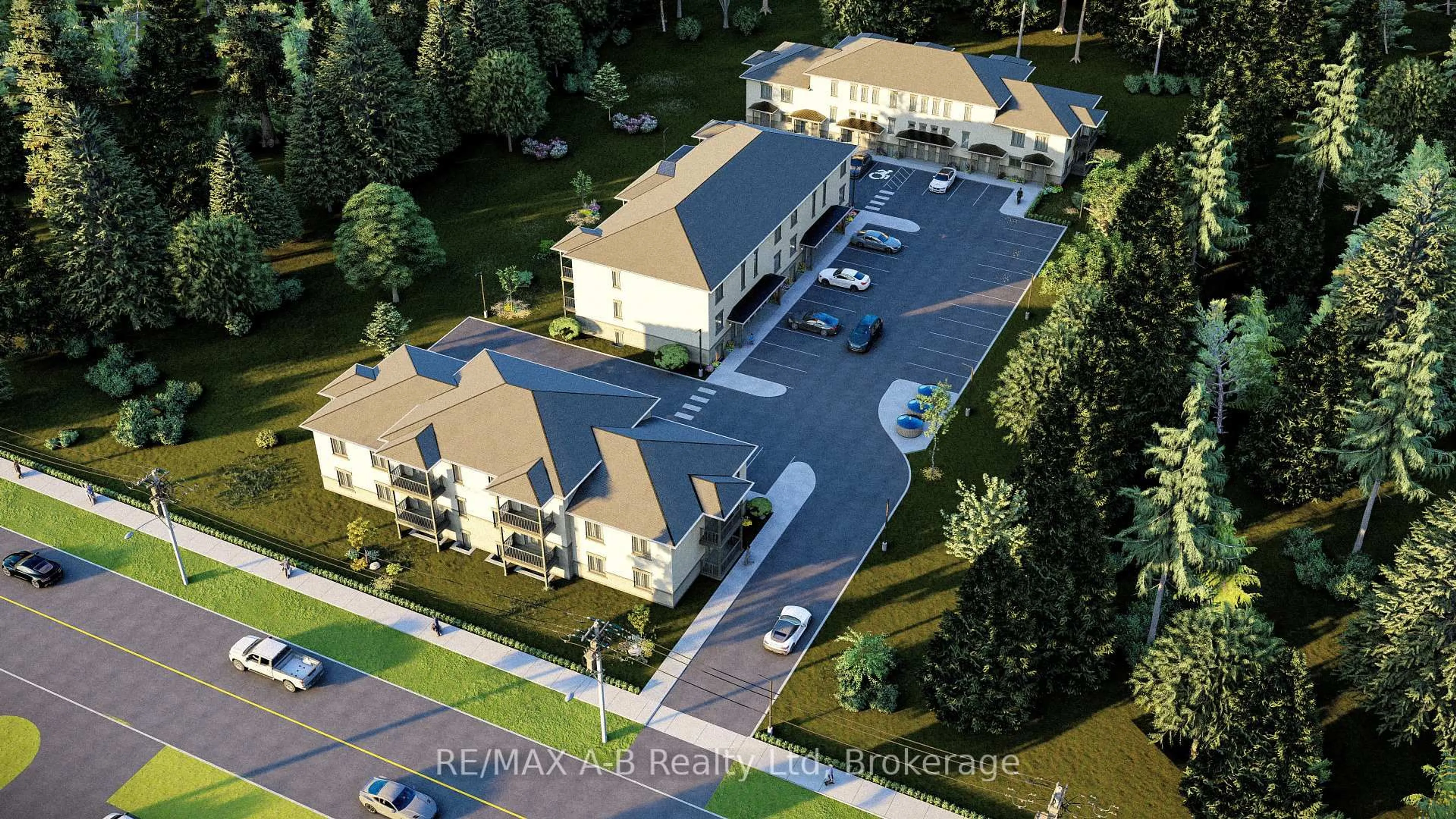 A pic from outside/outdoor area/front of a property/back of a property/a pic from drone, unknown for 428 Queen St ##29, St. Marys Ontario N4X 0C8