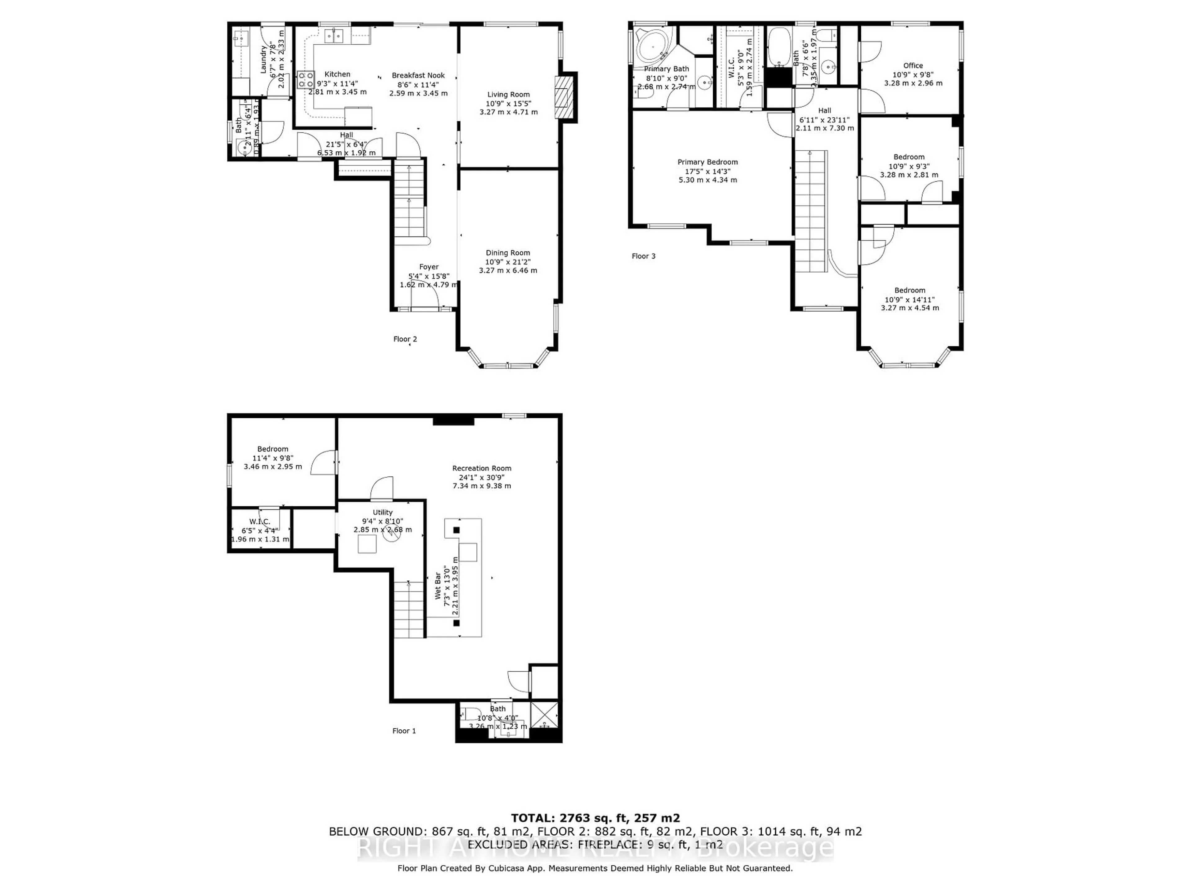 Floor plan for 823 Greenly Dr, Cobourg Ontario K9A 0C6