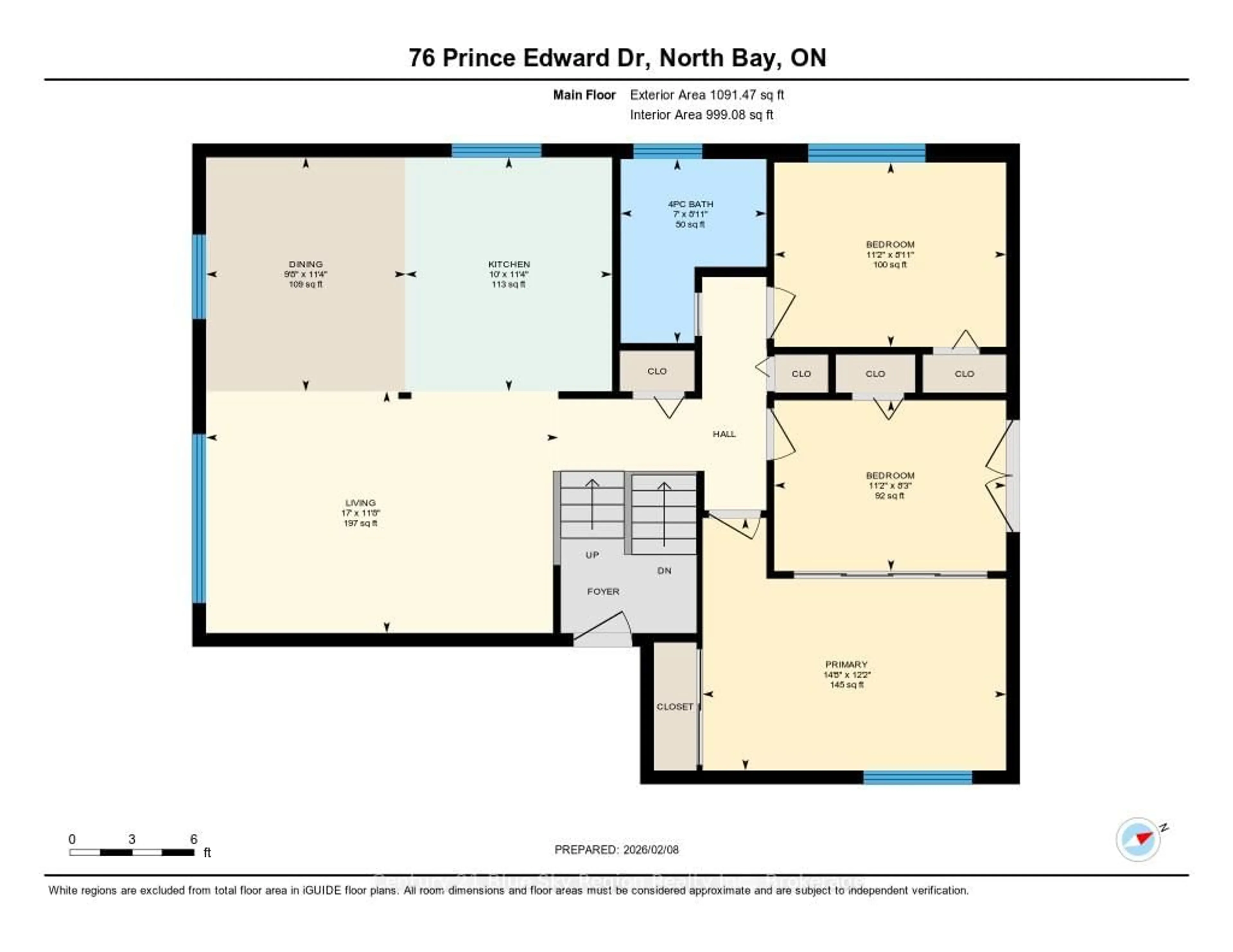 Floor plan for 76 Prince Edward Dr, North Bay Ontario P1A 3N3