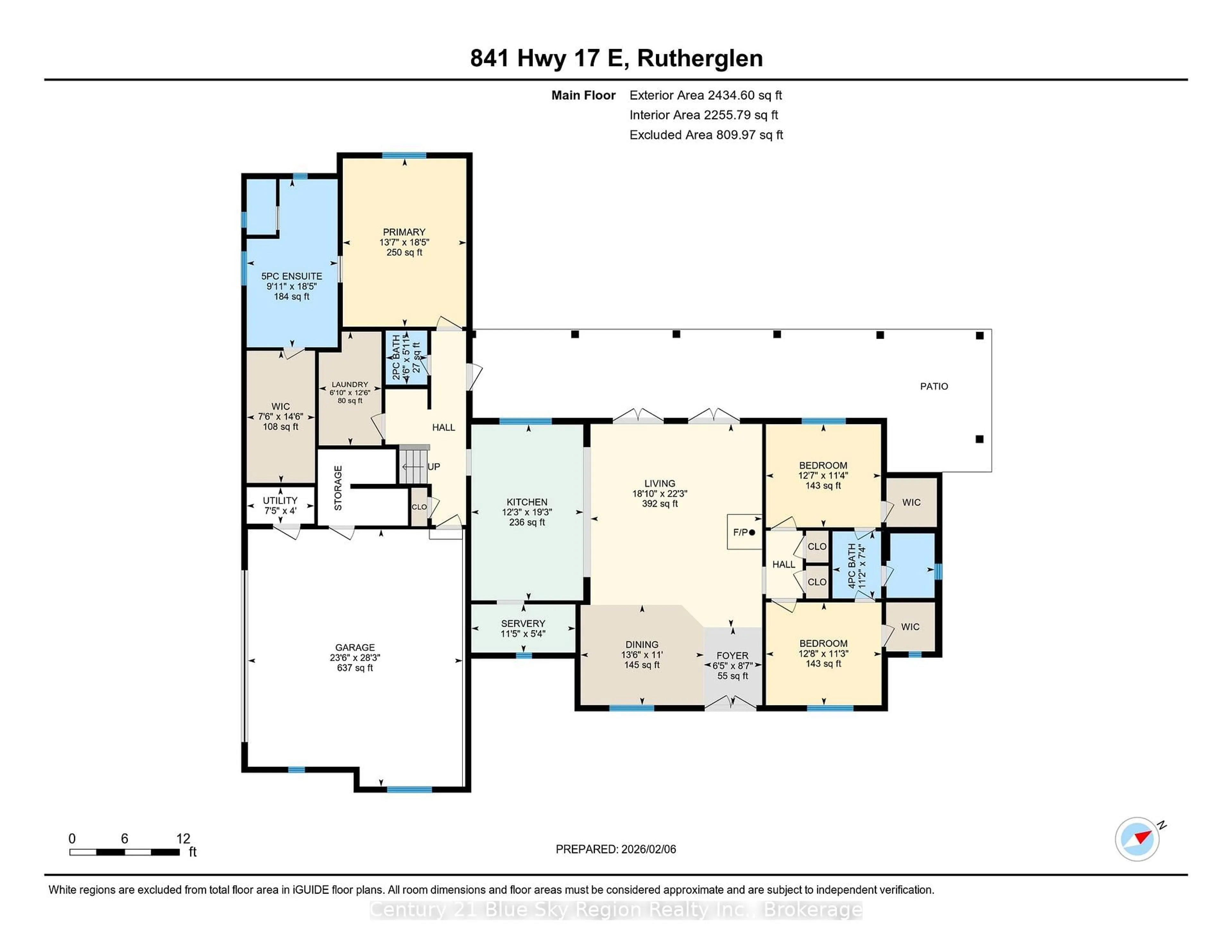 Floor plan for 841 Highway 17, Bonfield Ontario P0H 2E0