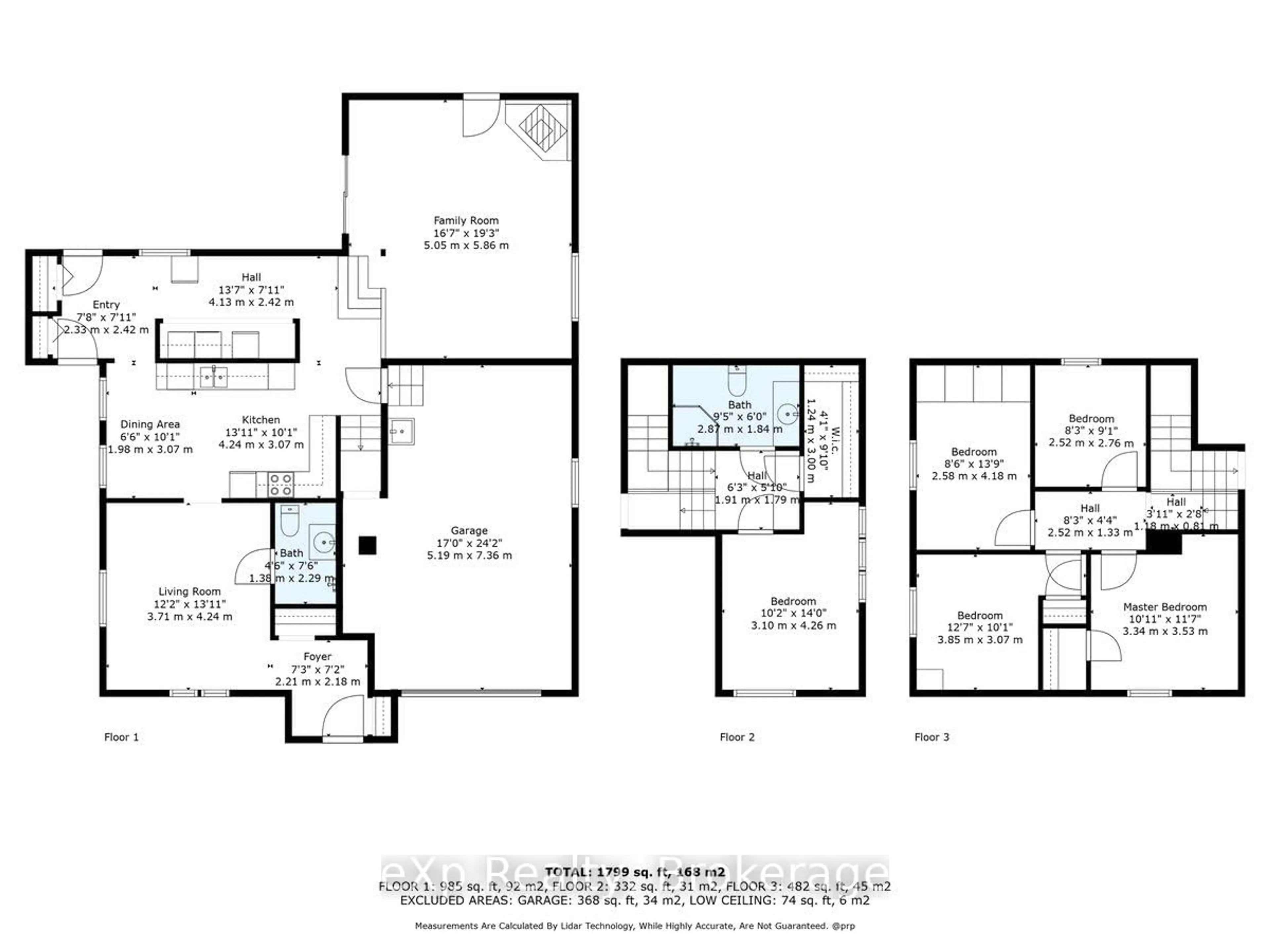 Floor plan for 450 Inkerman St, North Perth Ontario N4W 1C5