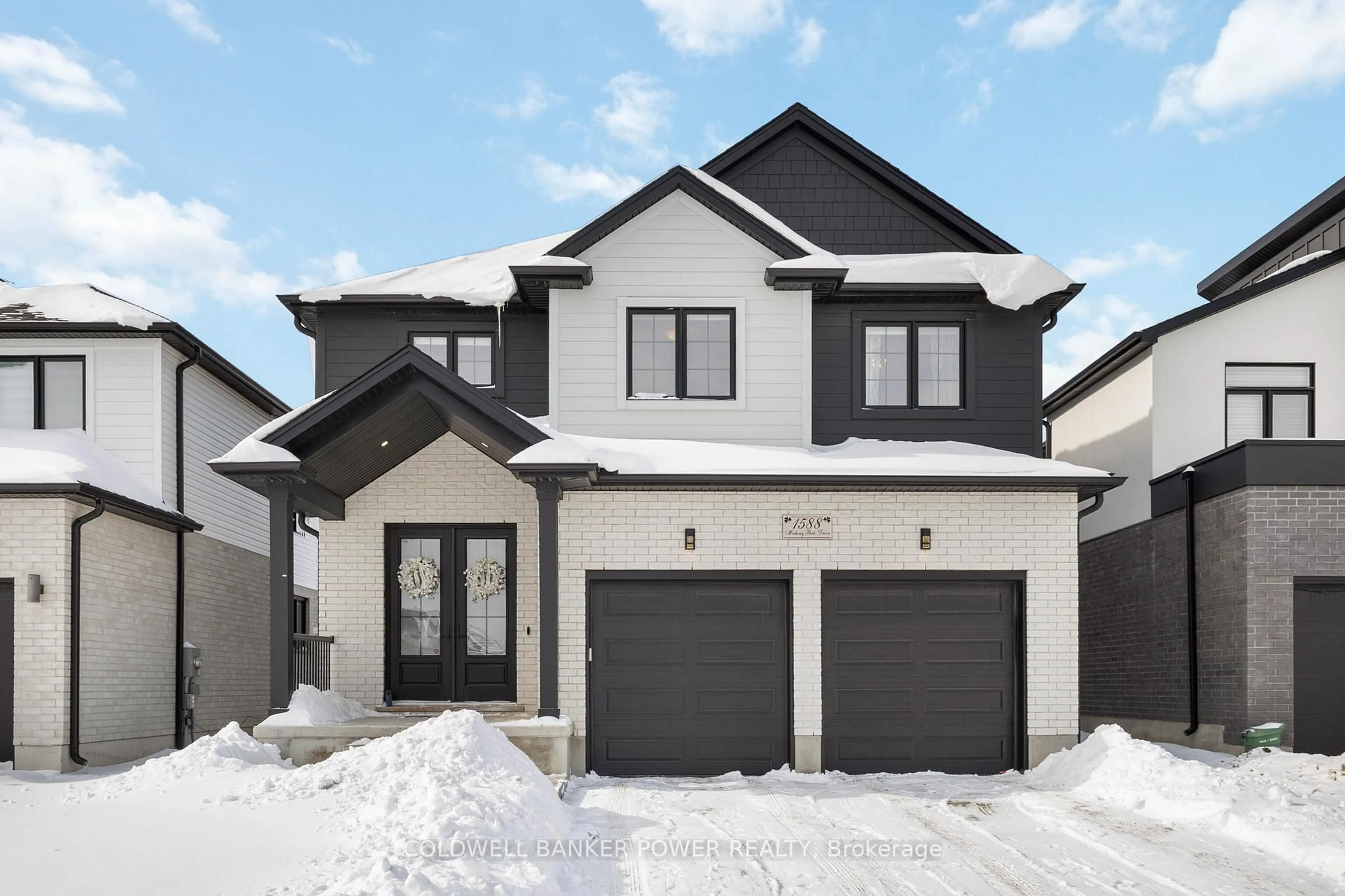 Home with brick exterior material, street for 1588 Medway Park Dr, London North Ontario N6G 3W1