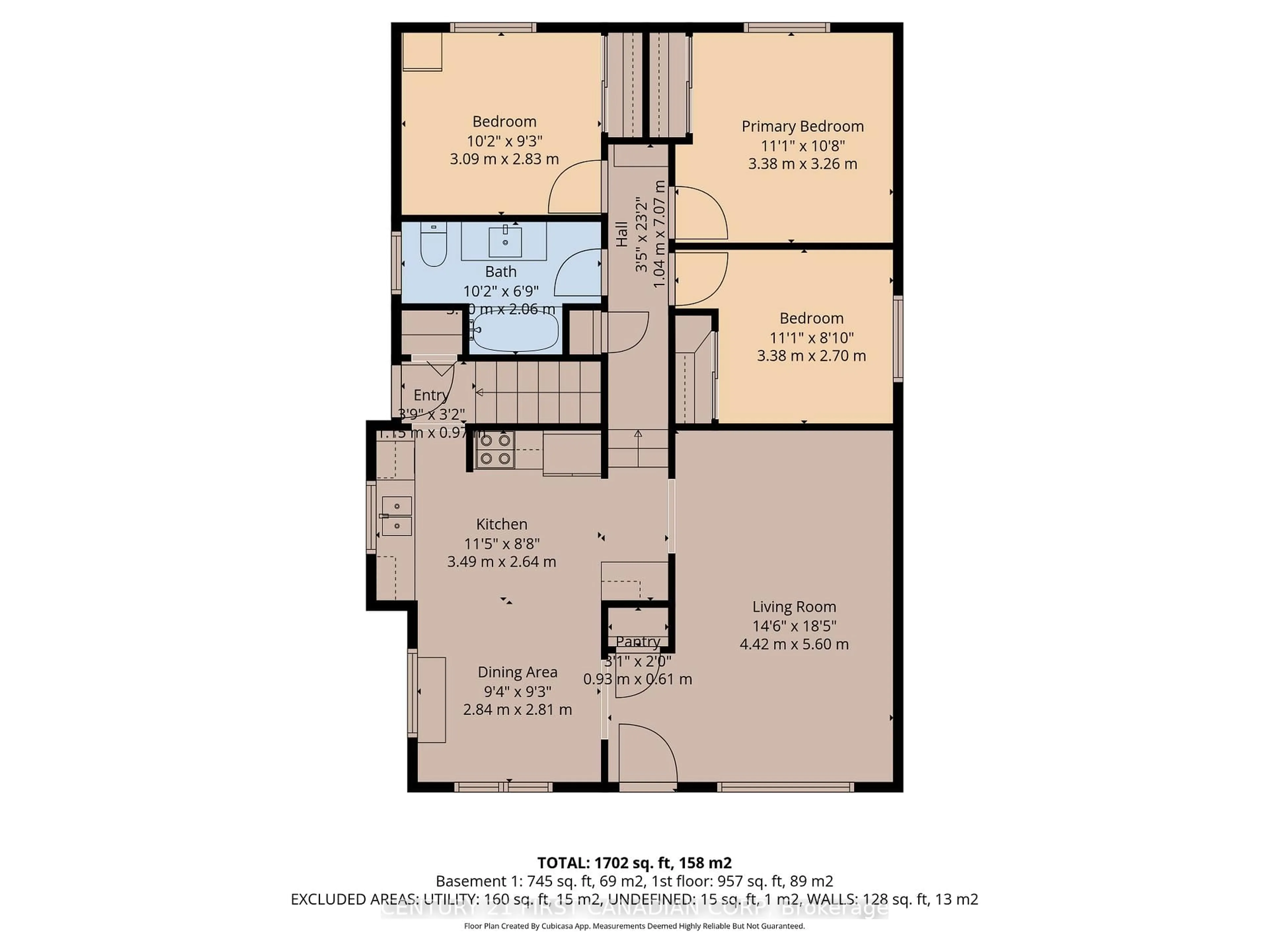 Floor plan for 75 Mendip Cres, London South Ontario N6E 1H2
