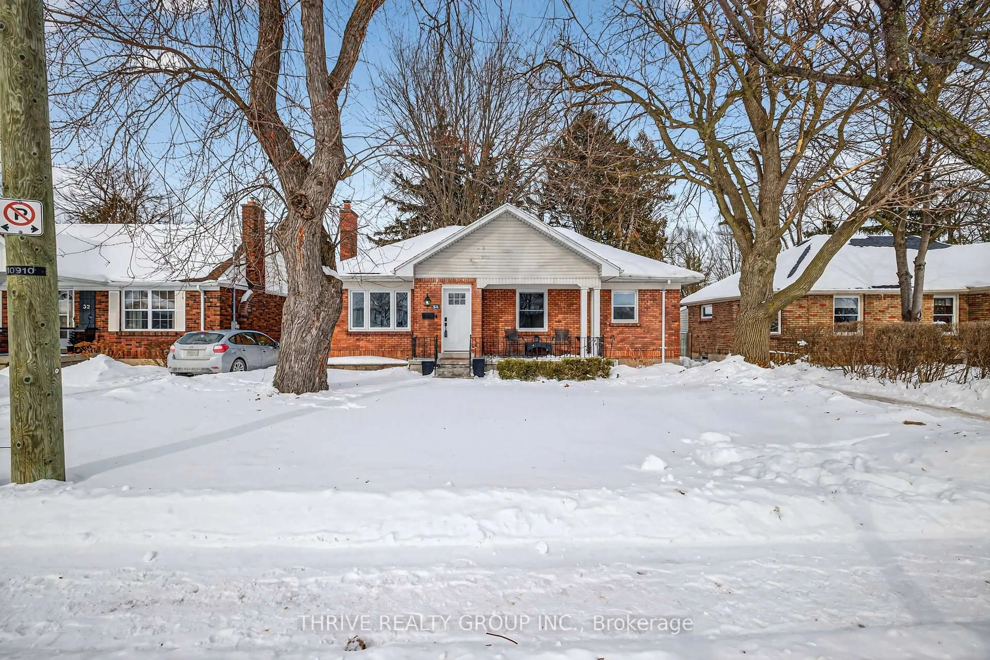 Home with brick exterior material, street for 34 Devonshire Ave, London South Ontario N6C 2H4