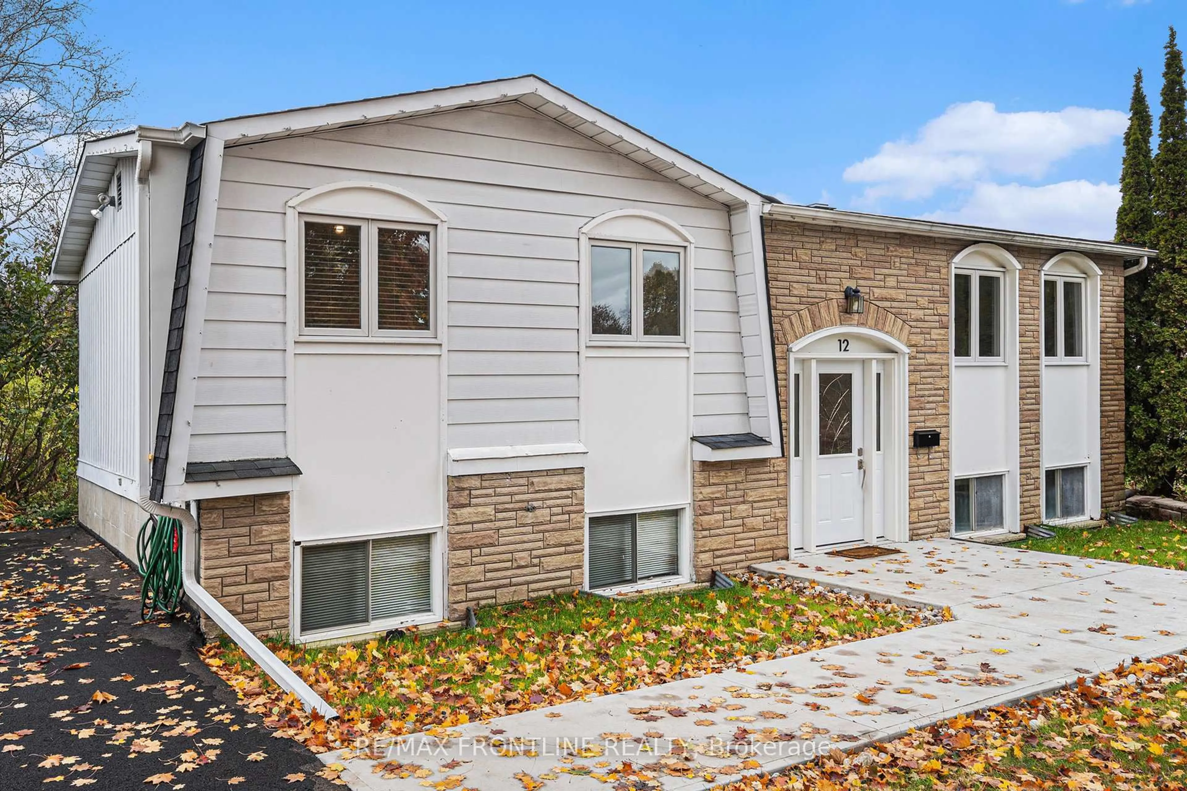 Home with vinyl exterior material, street for 12 Morgan Ave, Perth Ontario K7H 3G4