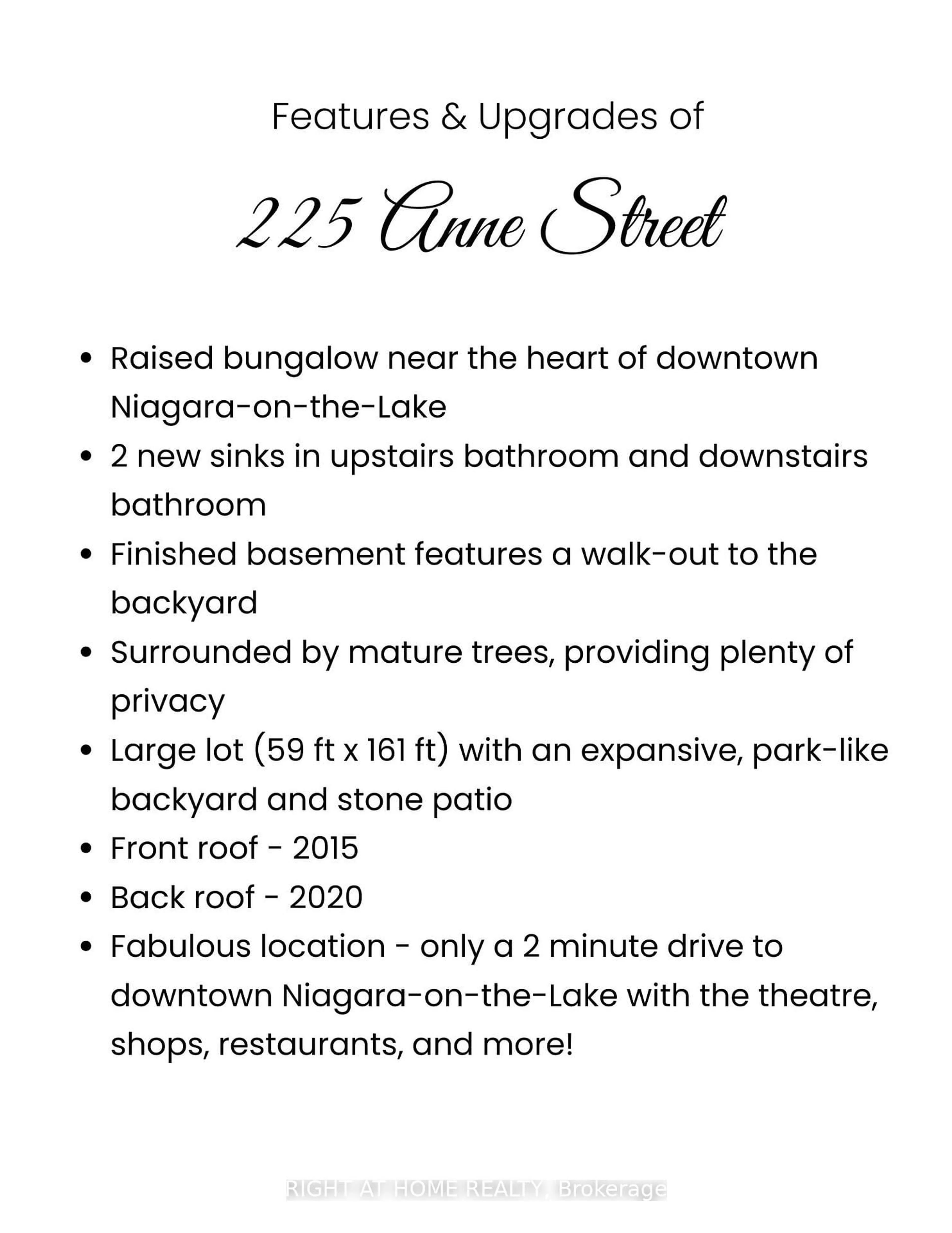 Unknown for 225 Anne St, Niagara-on-the-Lake Ontario L0S 1J0