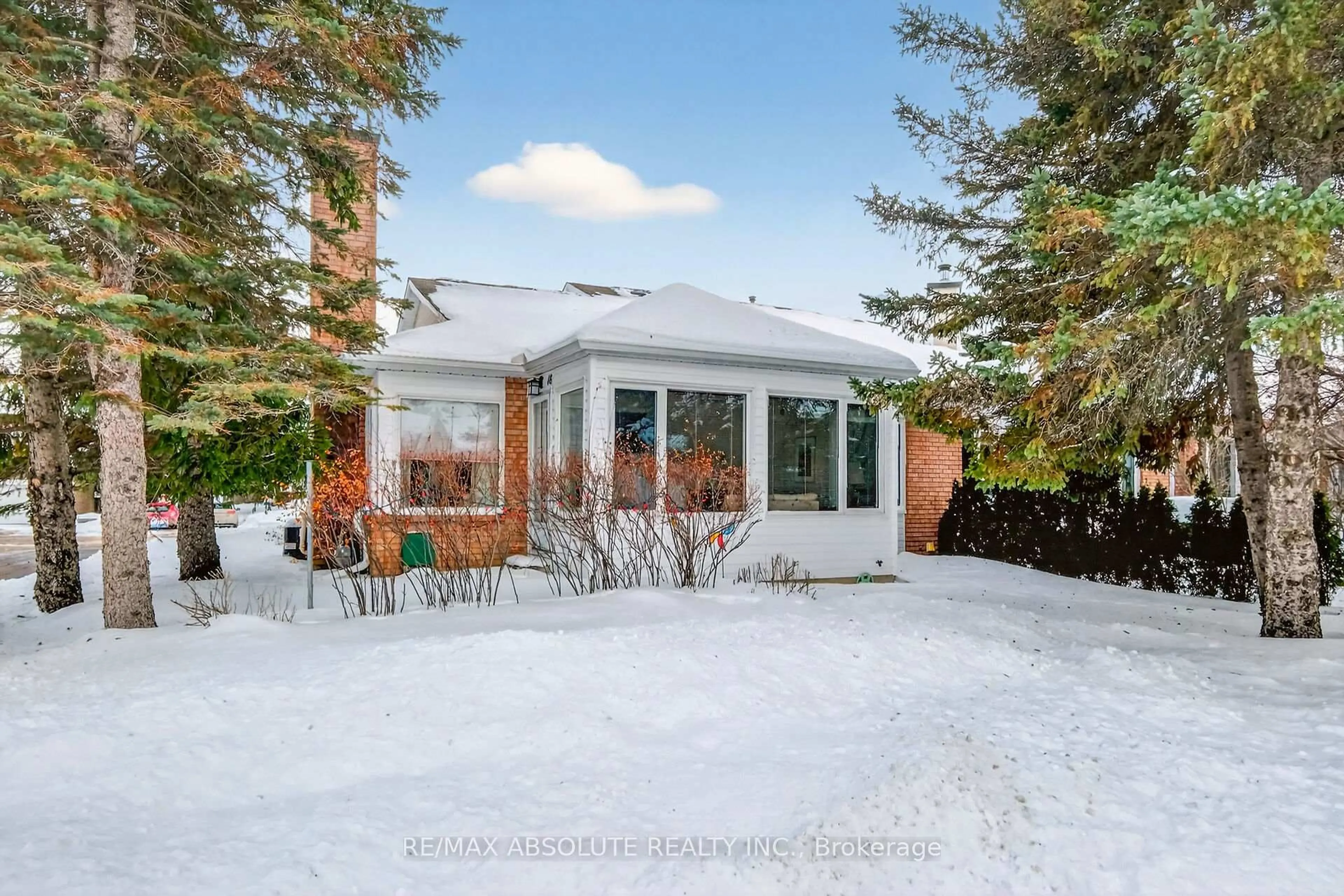 Patio, street for 18 Pine Needles Crt, Ottawa Ontario K2S 1G5