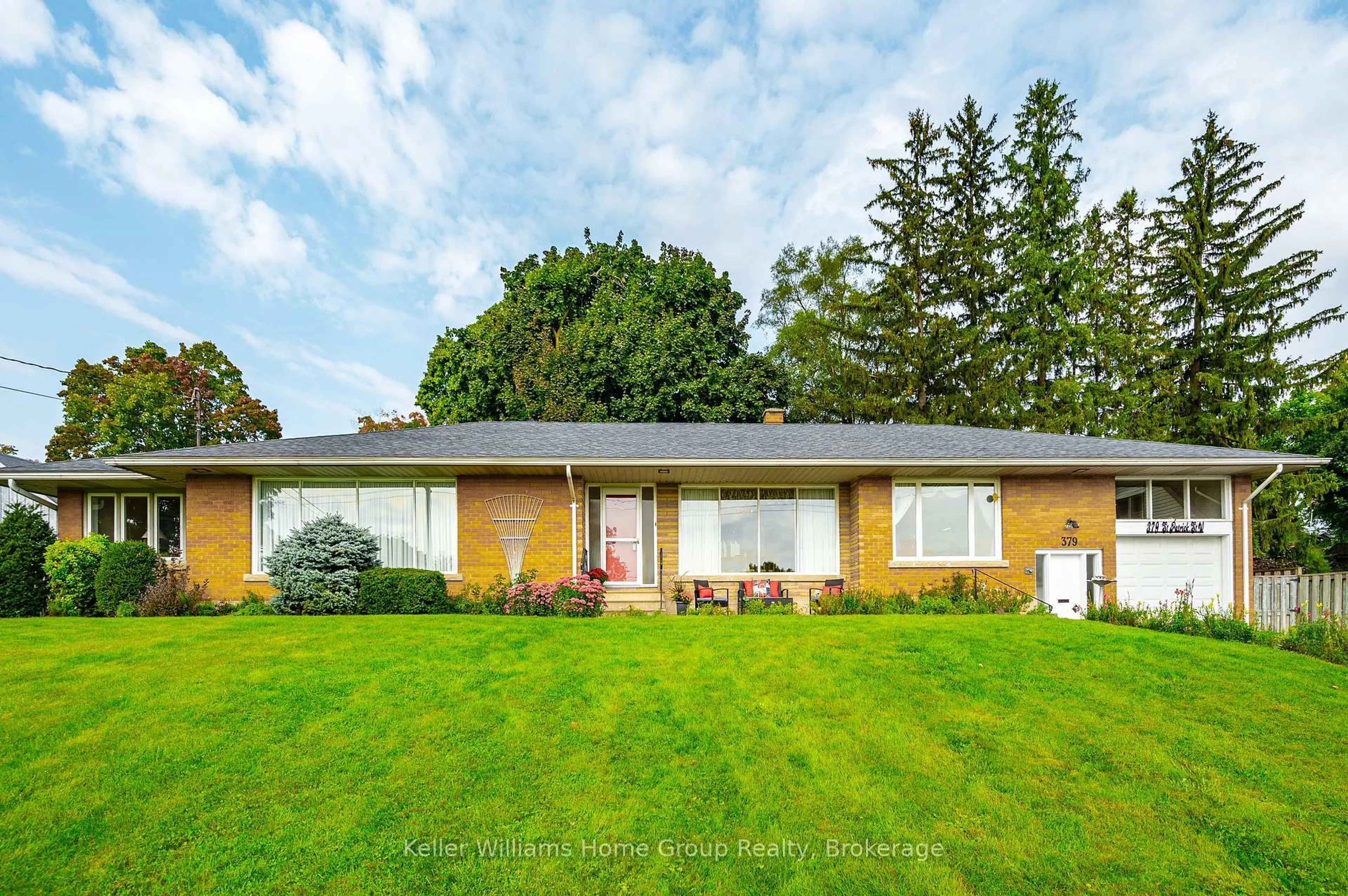 Home with vinyl exterior material, street for 379 St Patrick St, Centre Wellington Ontario N1M 1L8