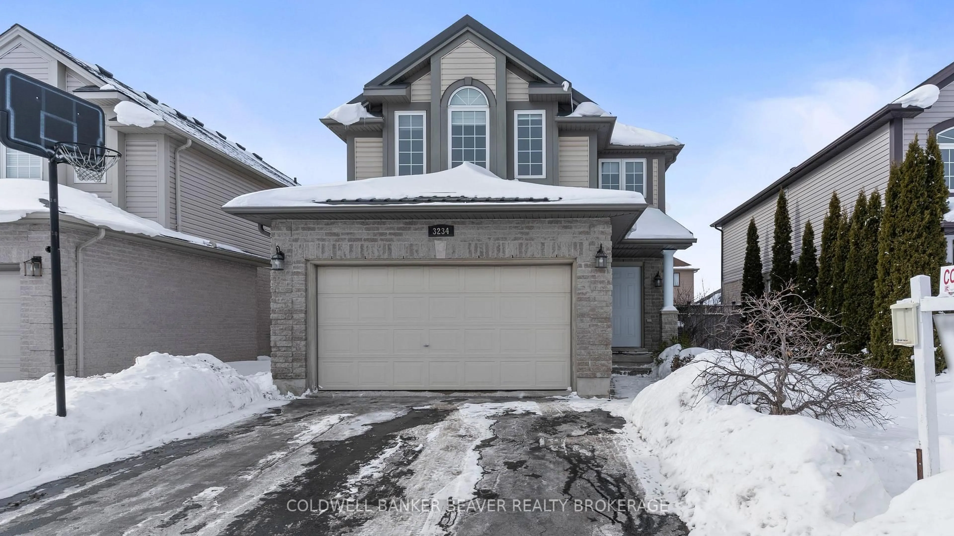 Home with brick exterior material, street for 3234 Meadowgate Blvd, London South Ontario N6M 0B7