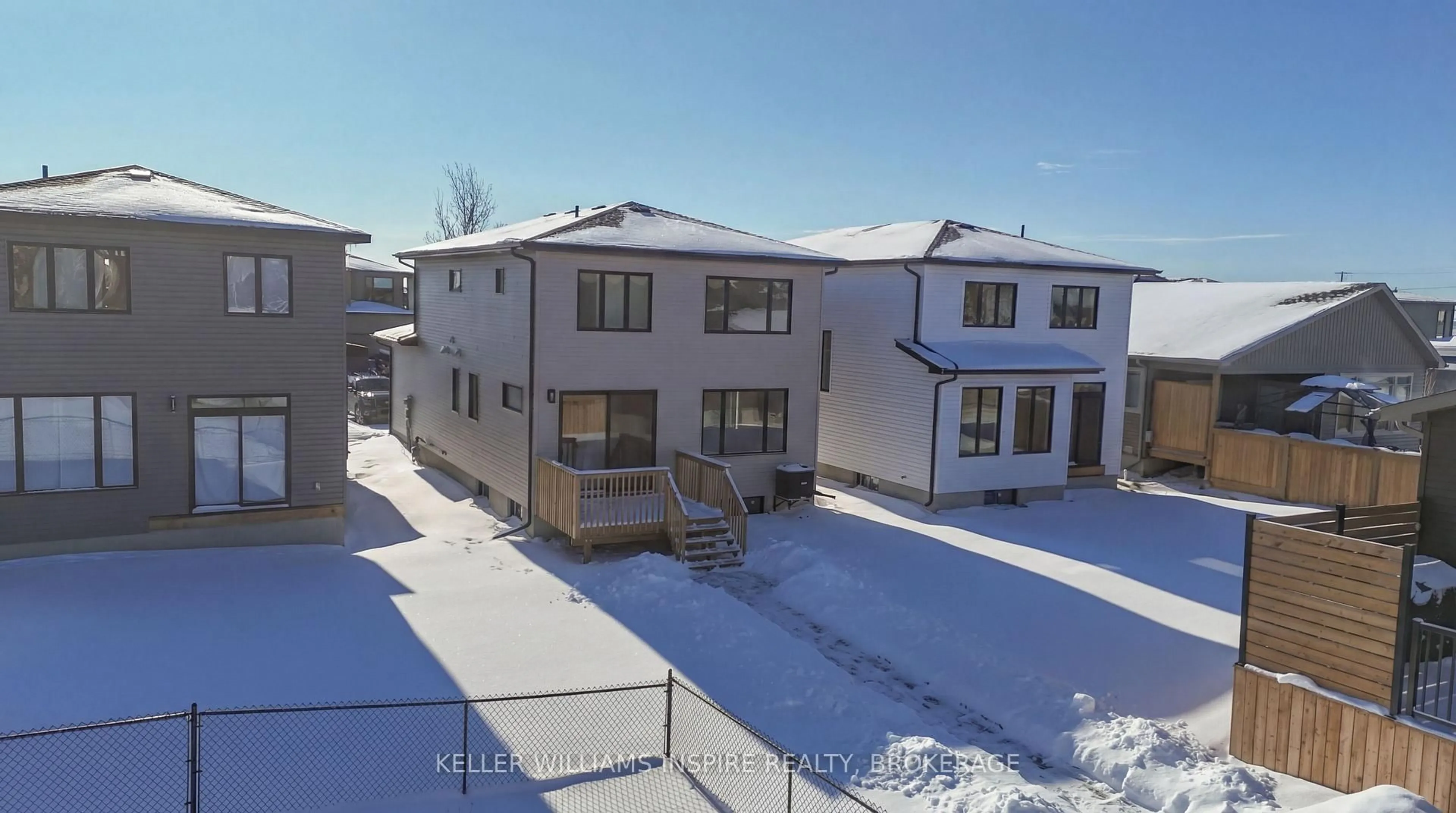 A pic from outside/outdoor area/front of a property/back of a property/a pic from drone, unknown for 132 McDonough Cres, Loyalist Ontario K7N 0A4
