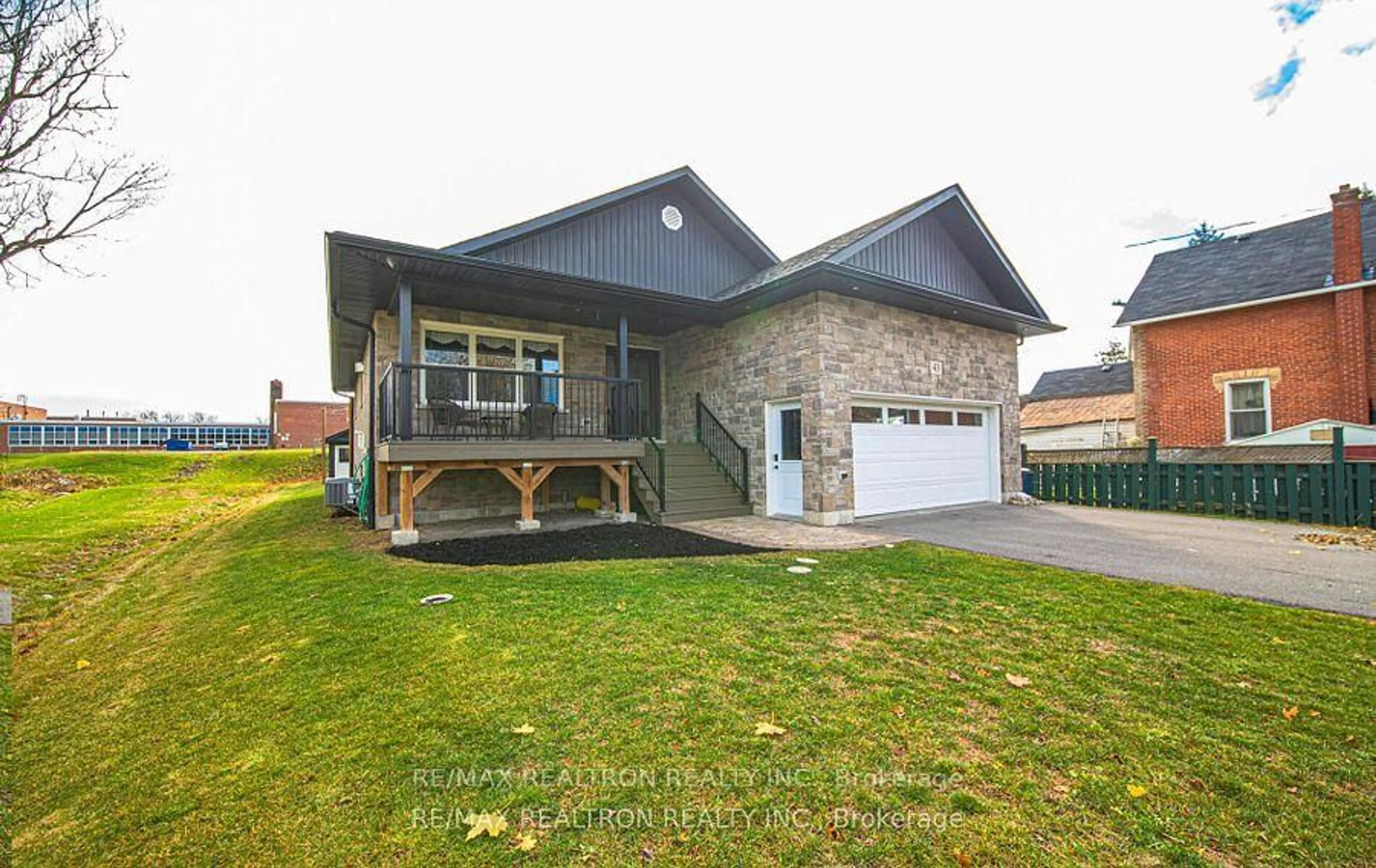 Home with brick exterior material, street for 43 KING St, Asphodel-Norwood Ontario K0L 2V0