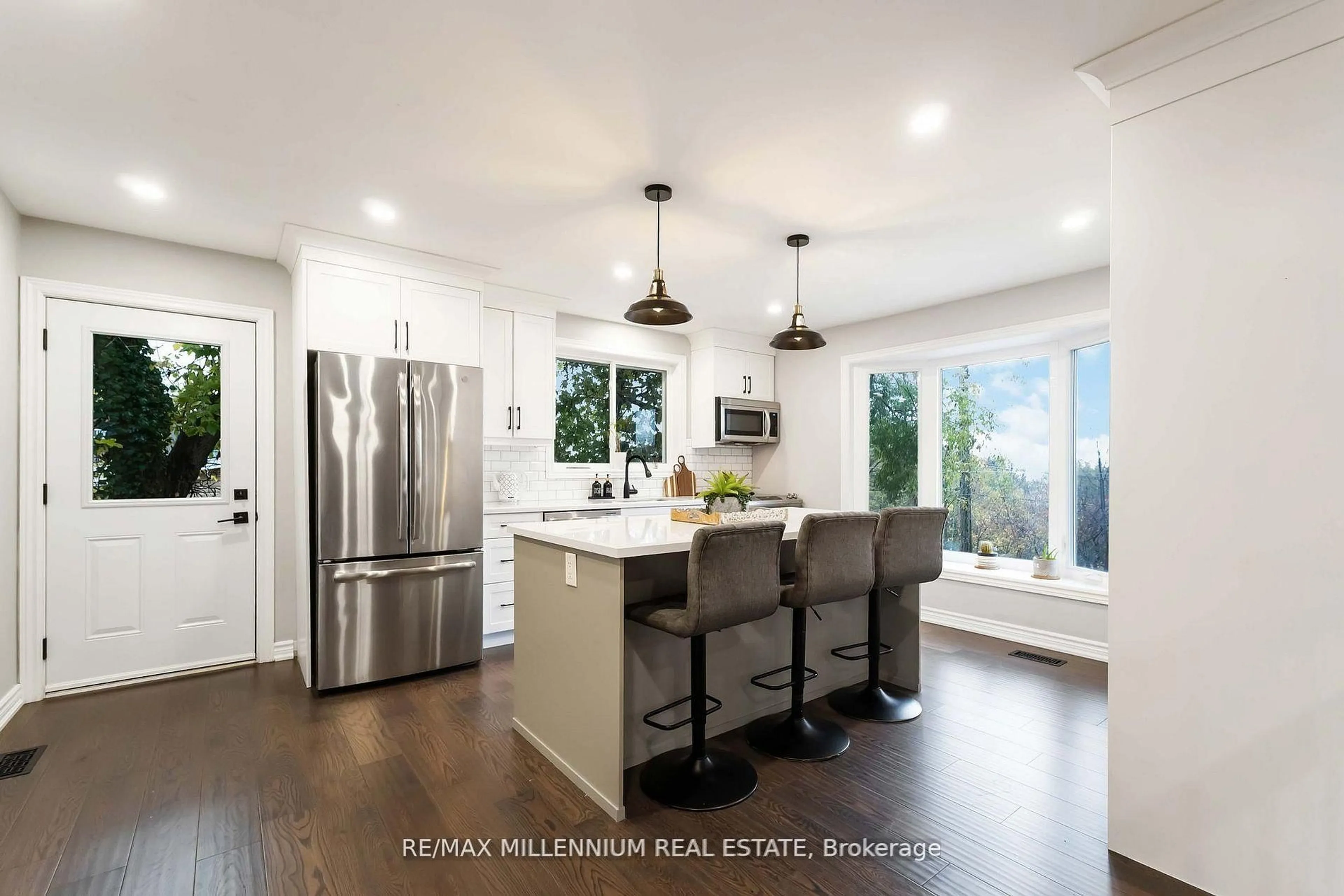 Open concept kitchen, unknown for 45 Bradley St, St. Catharines Ontario L2T 1R5