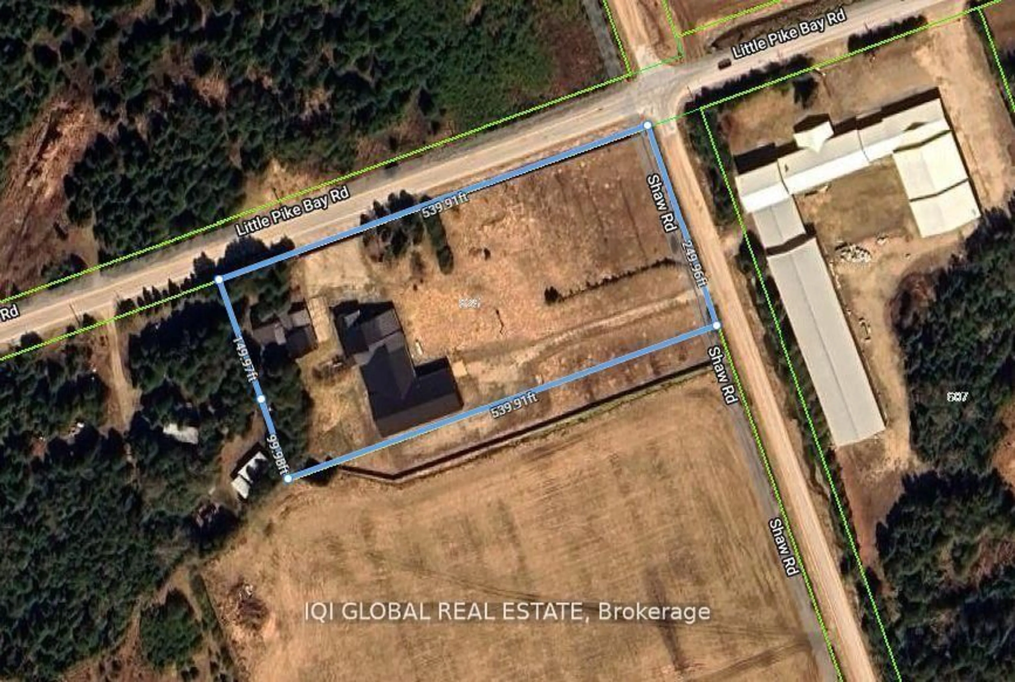 A pic from outside/outdoor area/front of a property/back of a property/a pic from drone, building for 625 Little Pike Bay Rd, Northern Bruce Peninsula Ontario N0H 1W0