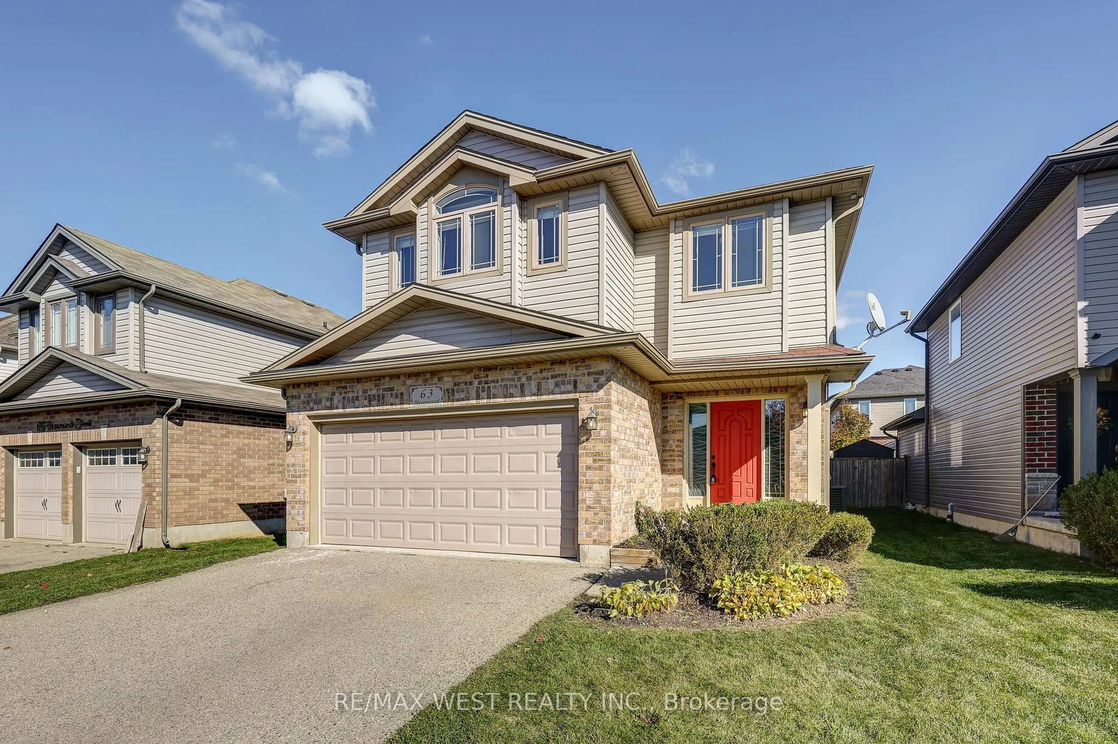 Home with brick exterior material, street for 63 Havenwood St, Middlesex Centre Ontario N0M 2A0