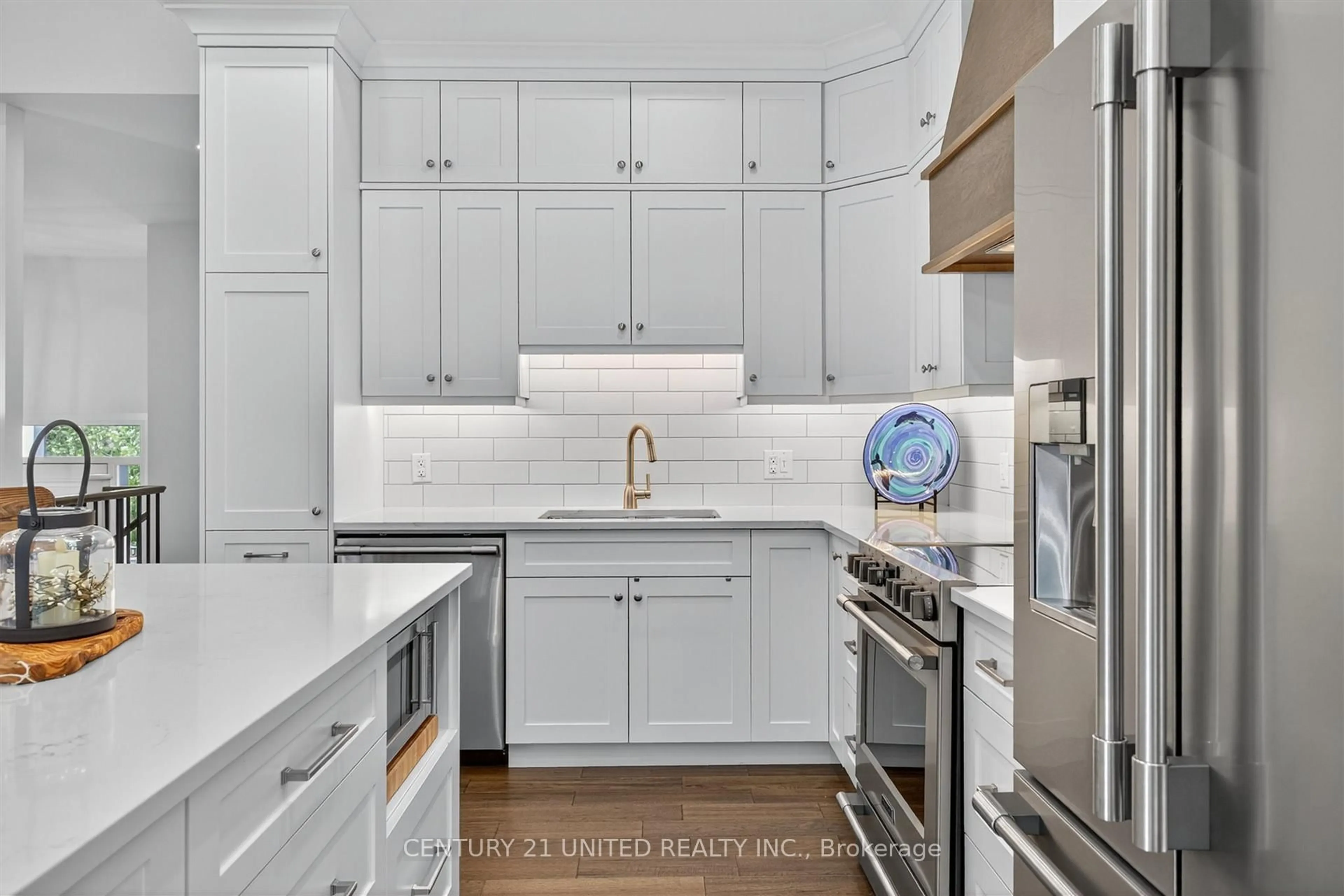 Contemporary kitchen, ceramic/tile floor for 322 Elbow Point Rd, Trent Lakes Ontario K0L 1J0