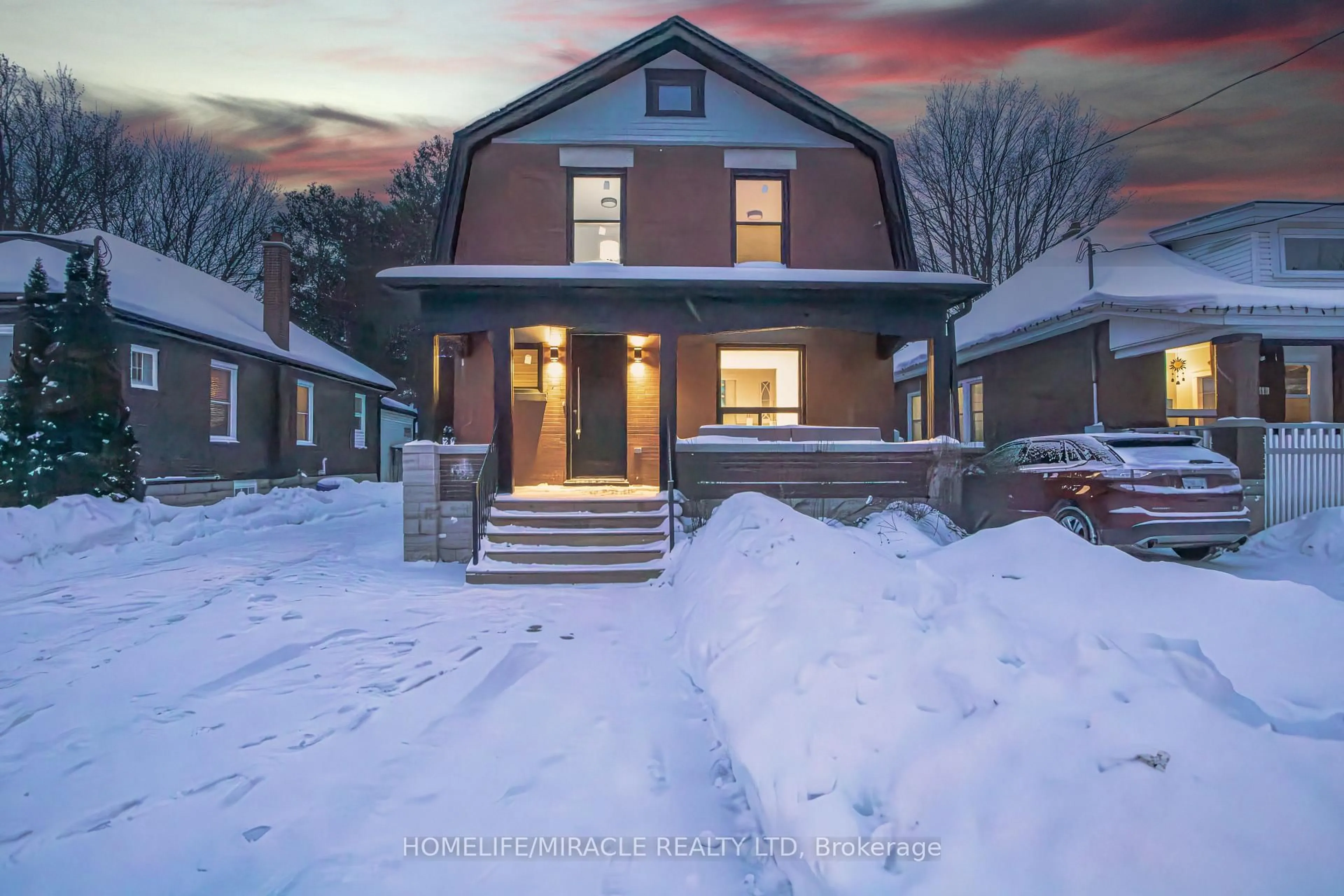 Home with brick exterior material, street for 1223 York St, London East Ontario N5W 2V1