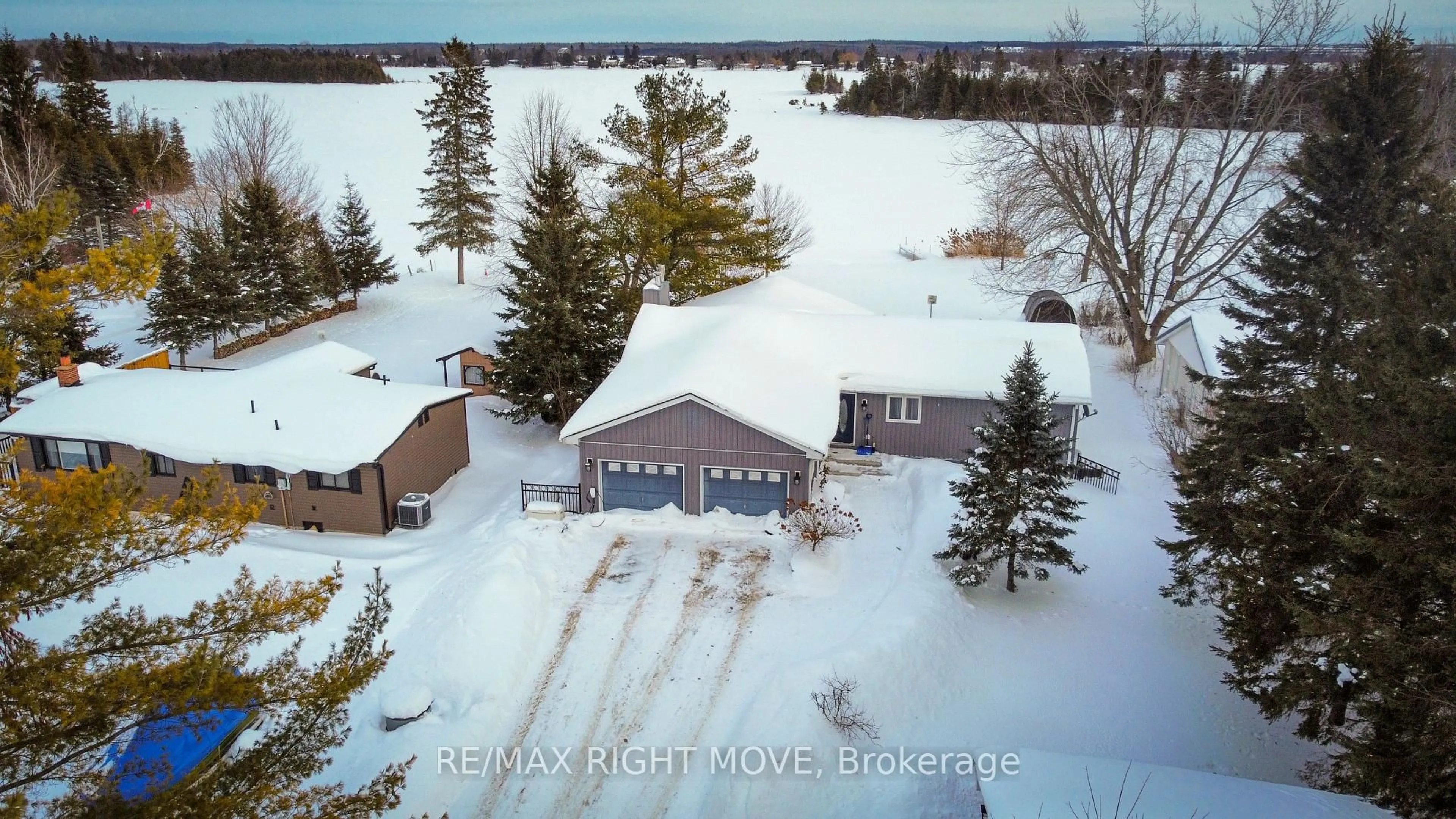 A pic from outside/outdoor area/front of a property/back of a property/a pic from drone, street for 35 Cedar Bay Rd, Kawartha Lakes Ontario L0K 1B0
