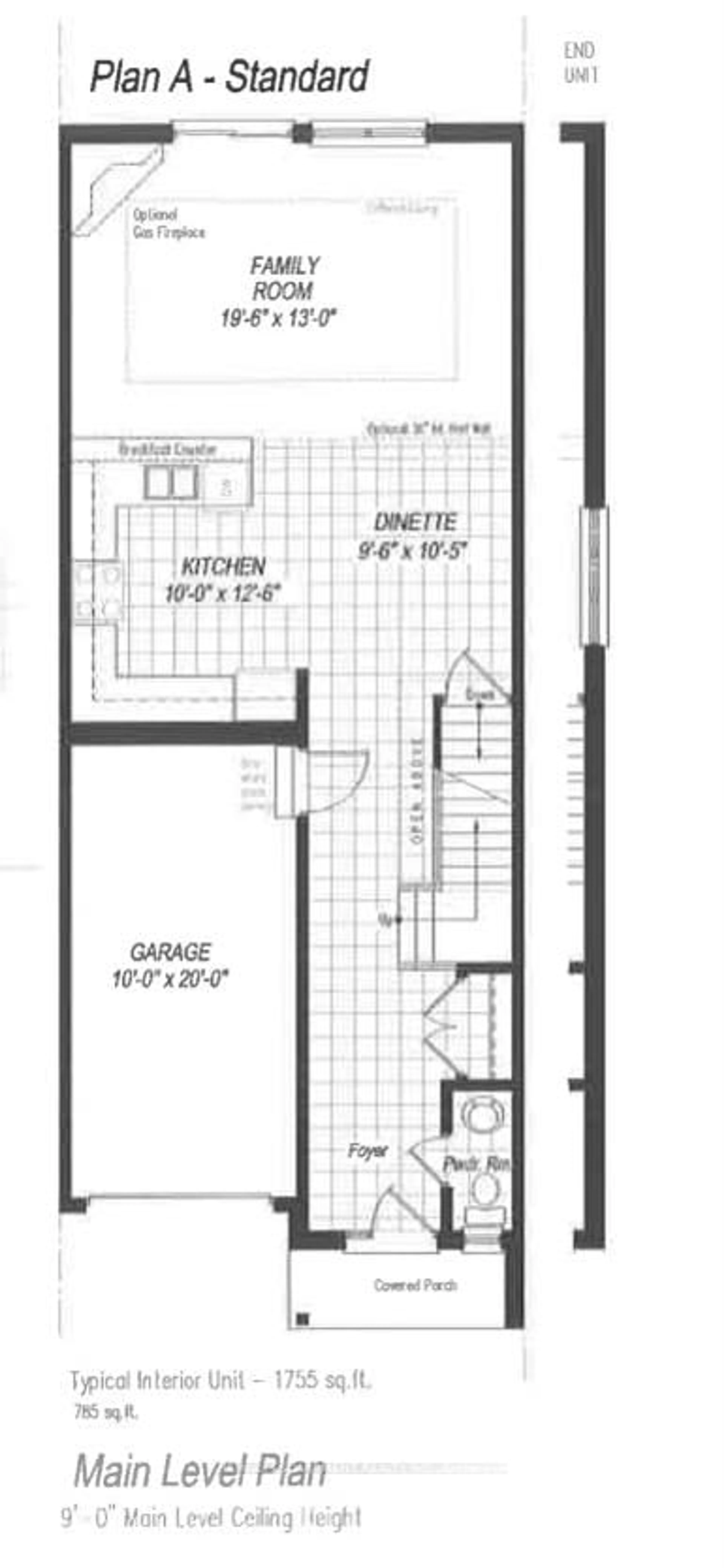Floor plan for 57 Lloyd Davies Way, Hamilton Ontario L0R 1C0