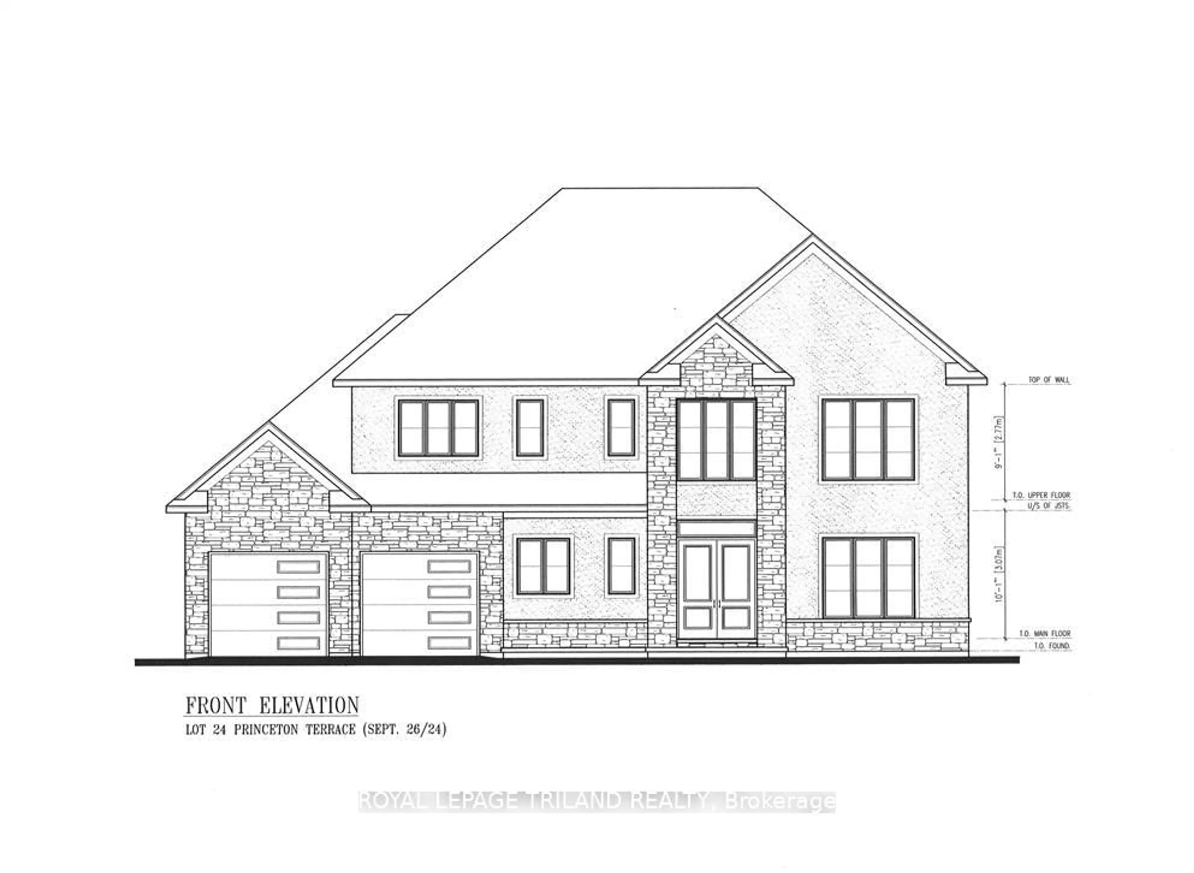 Floor plan for 159 Princeton Terr, London South Ontario N6K 0L5