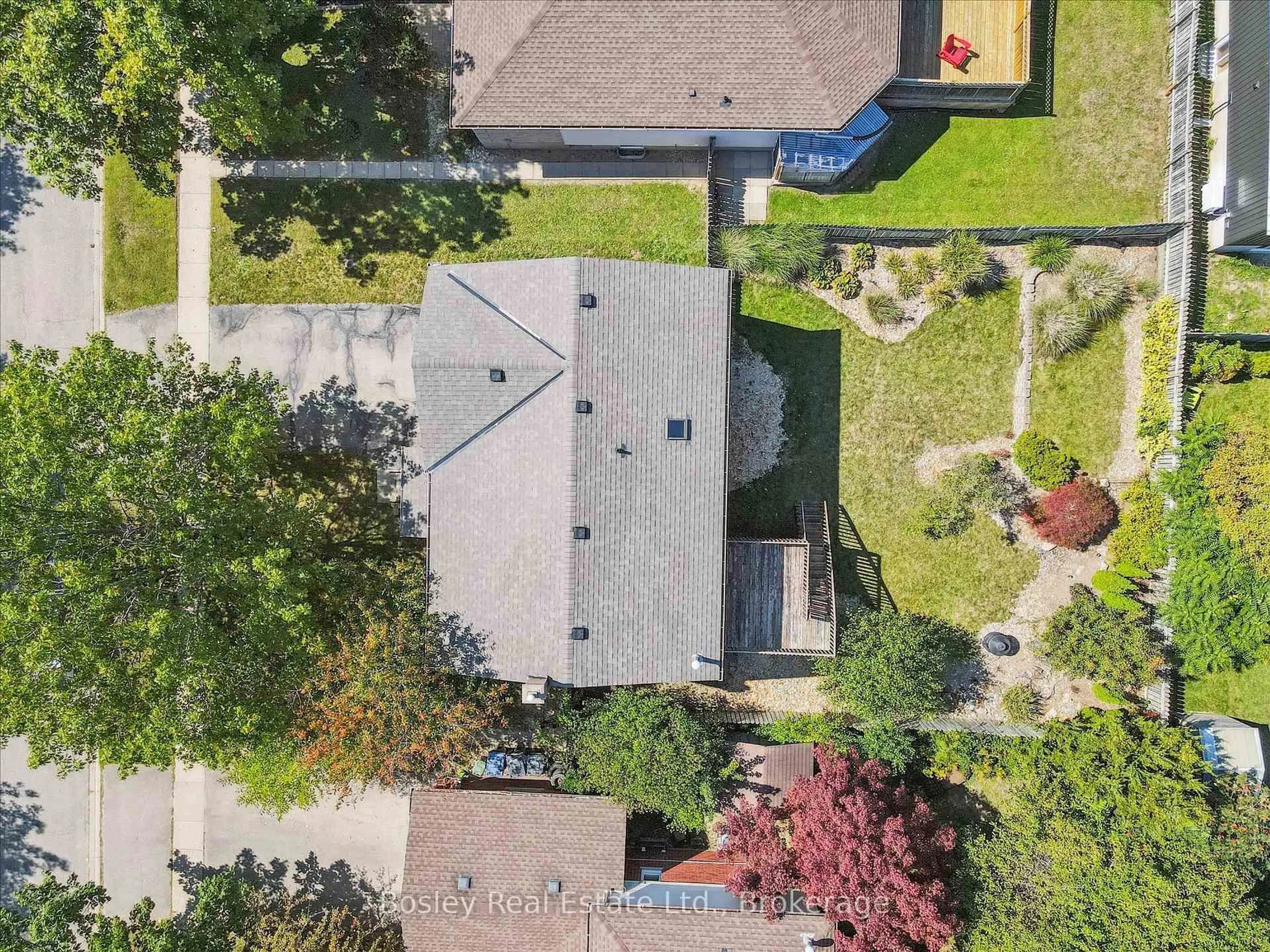 A pic from outside/outdoor area/front of a property/back of a property/a pic from drone, street for 26 Brazolot Dr, Guelph Ontario N1G 4K8