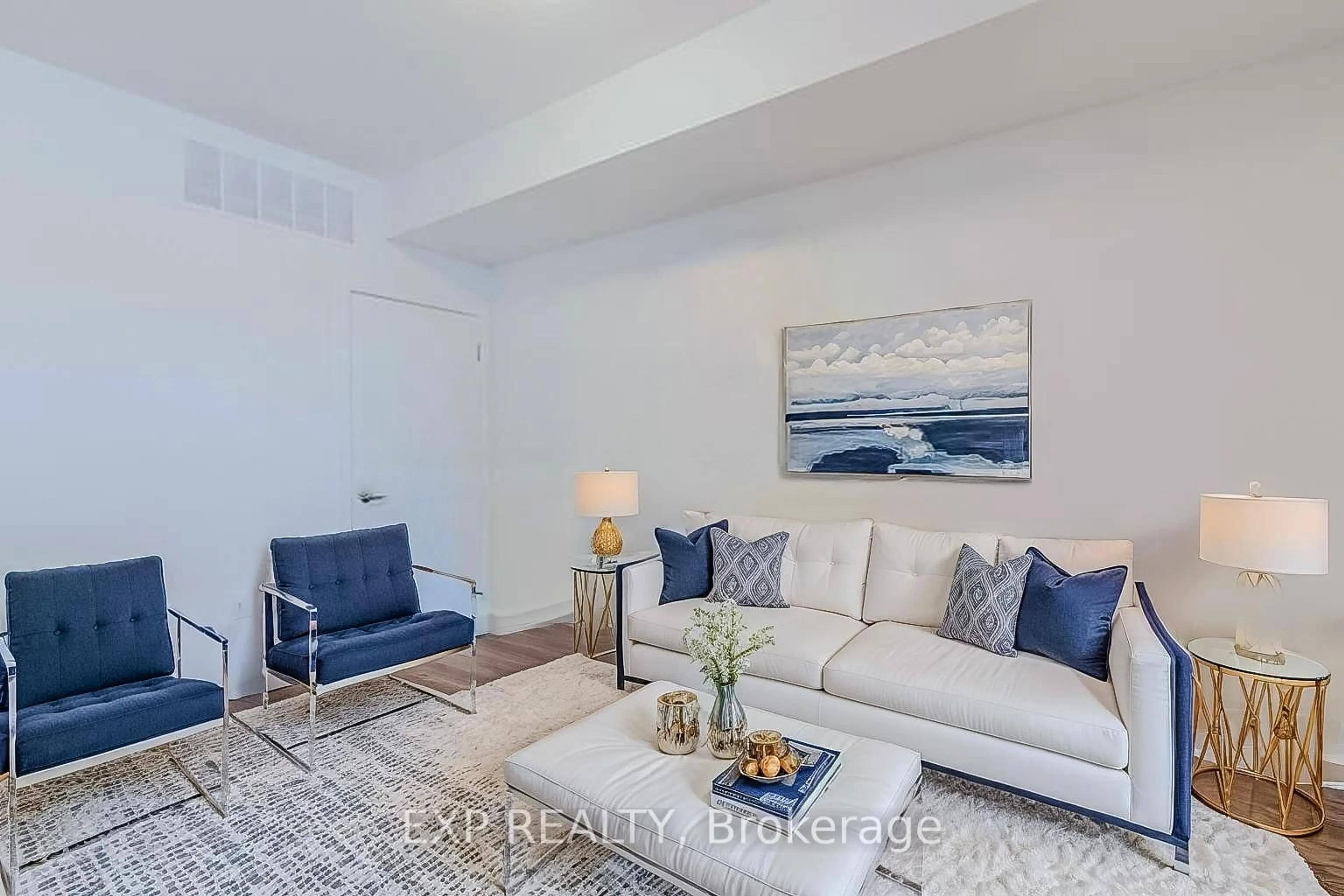 Living room with furniture, unknown for 20 Palace St #E1, Kitchener Ontario N2E 0J3