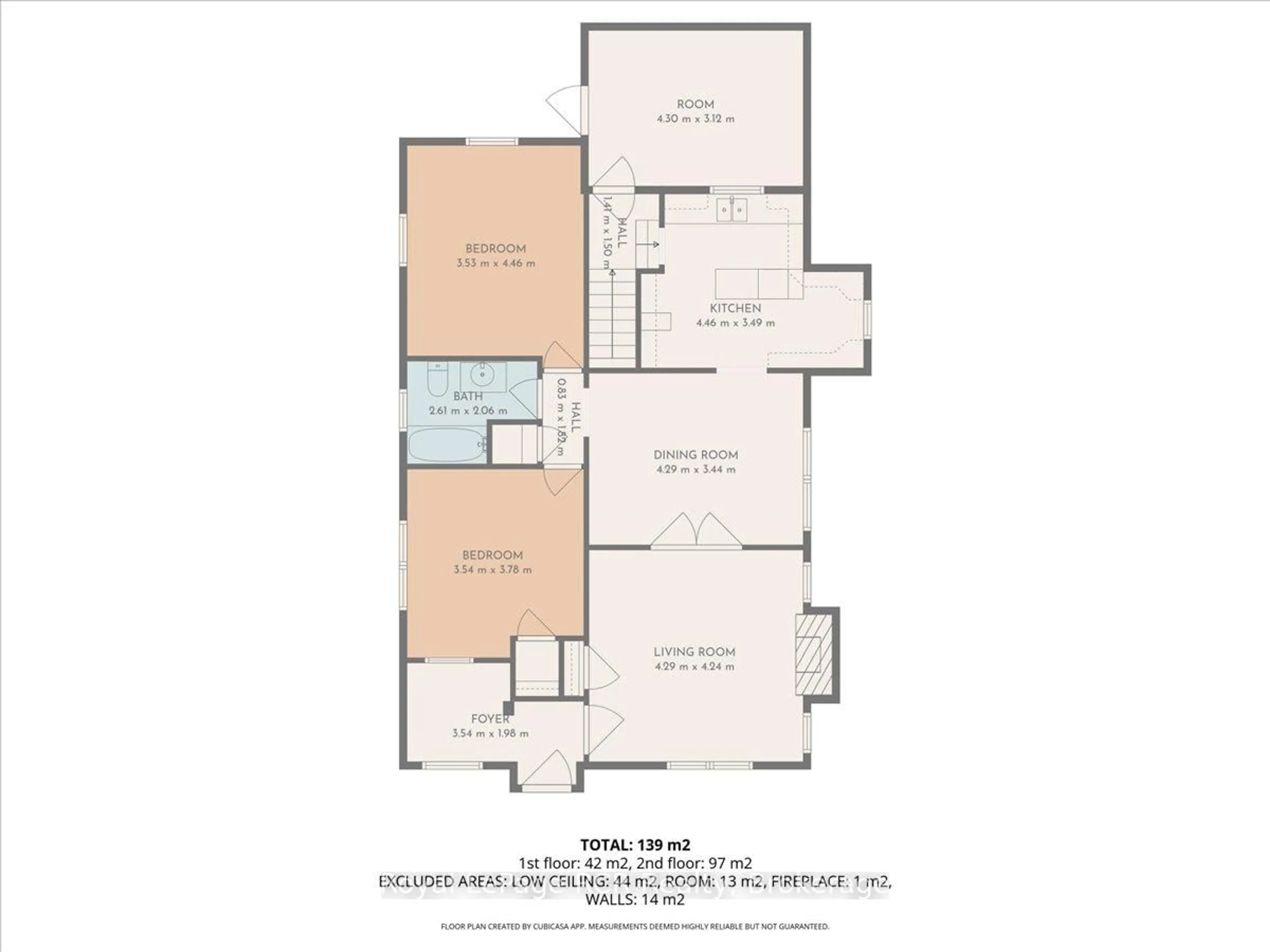Floor plan for 4 Cayley St, Brockton Ontario N0G 2V0