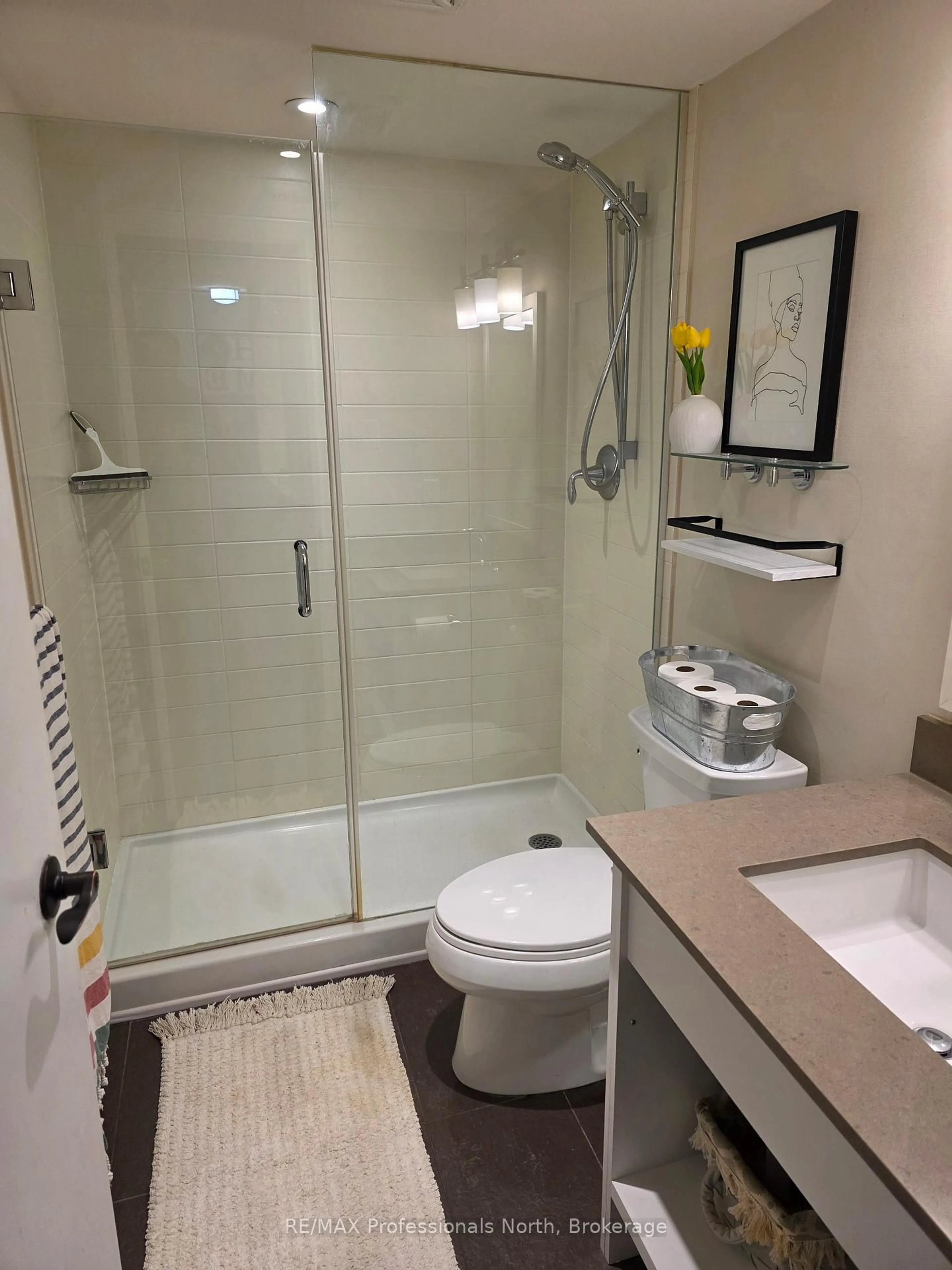 Standard bathroom, ceramic/tile floor for 1235 Deerhurst Dr #52-308, Huntsville Ontario P1H 2E8