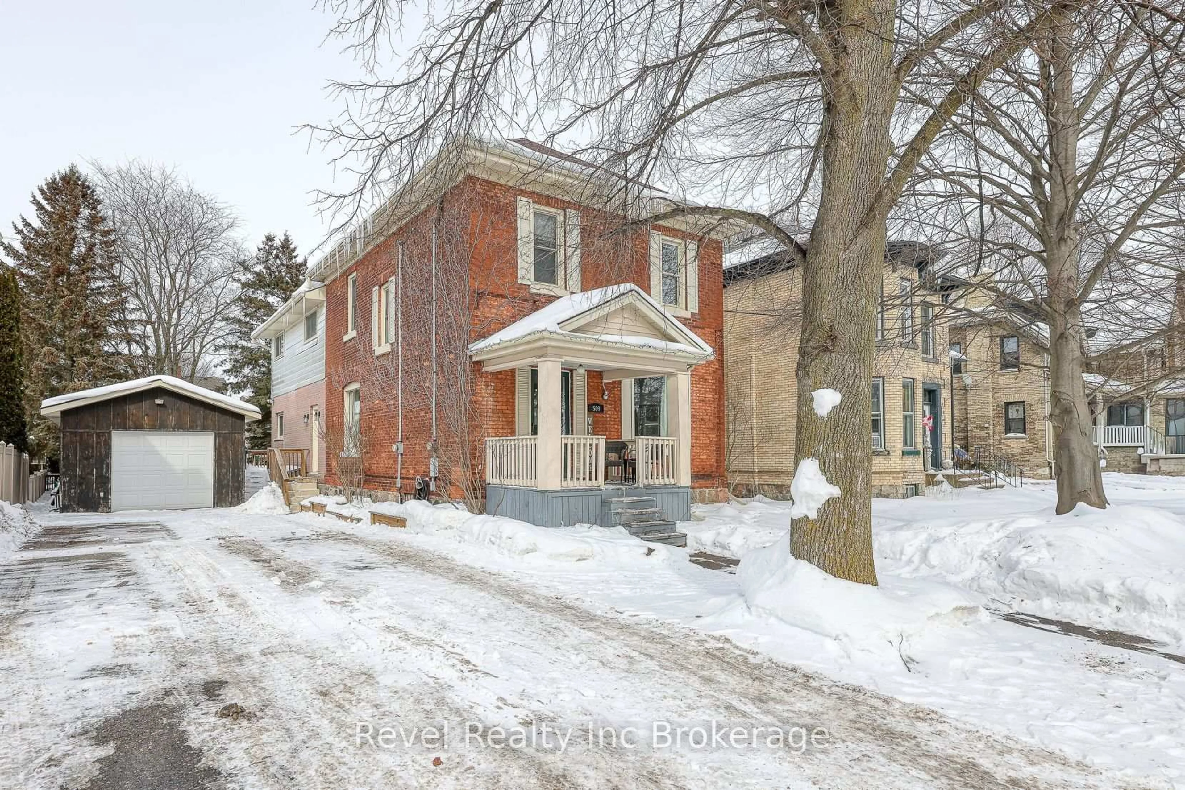 Home with brick exterior material, street for 509 Canterbury St, Woodstock Ontario N4S 4K6
