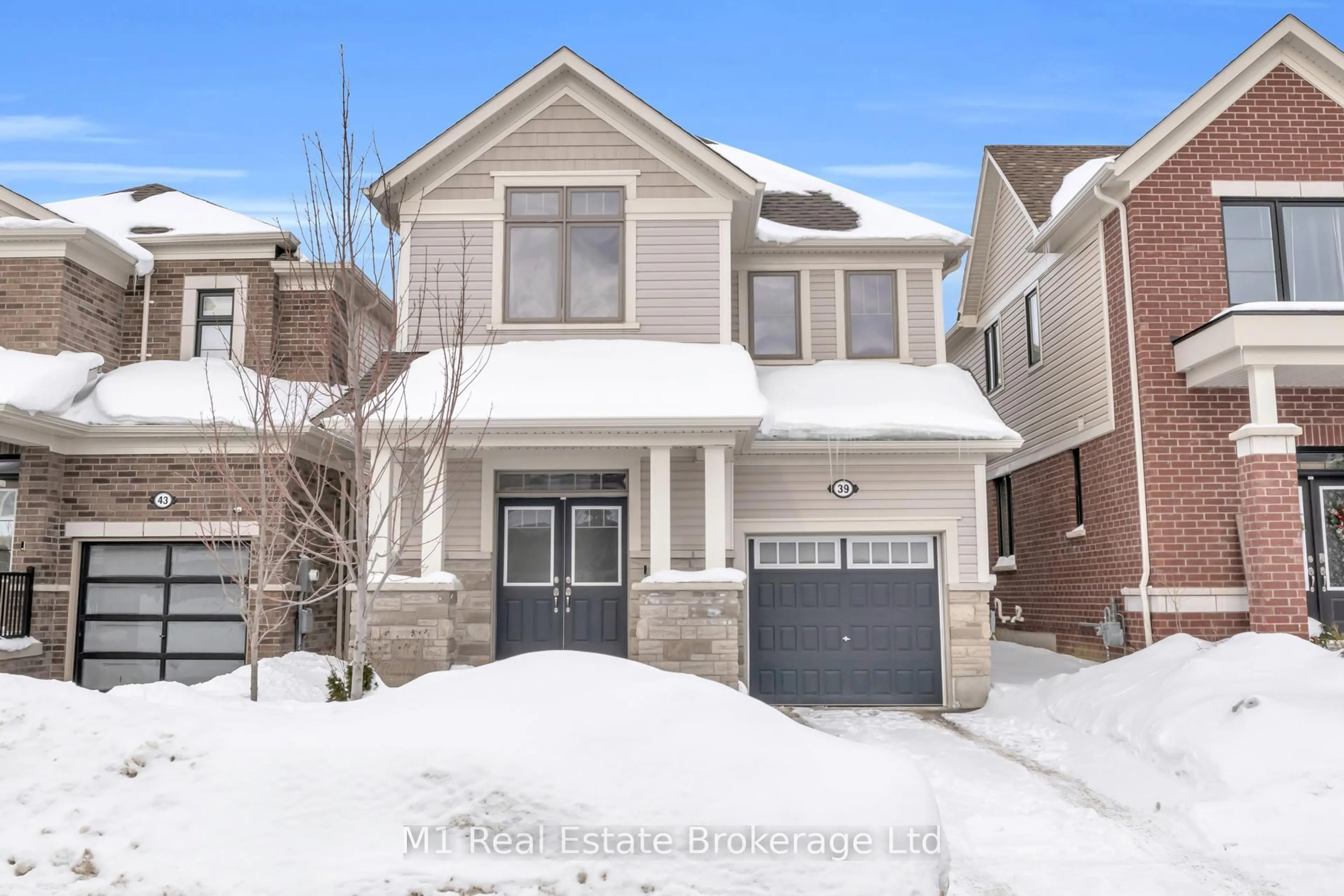 Home with brick exterior material, street for 39 Spicer St, Centre Wellington Ontario N1M 0H7