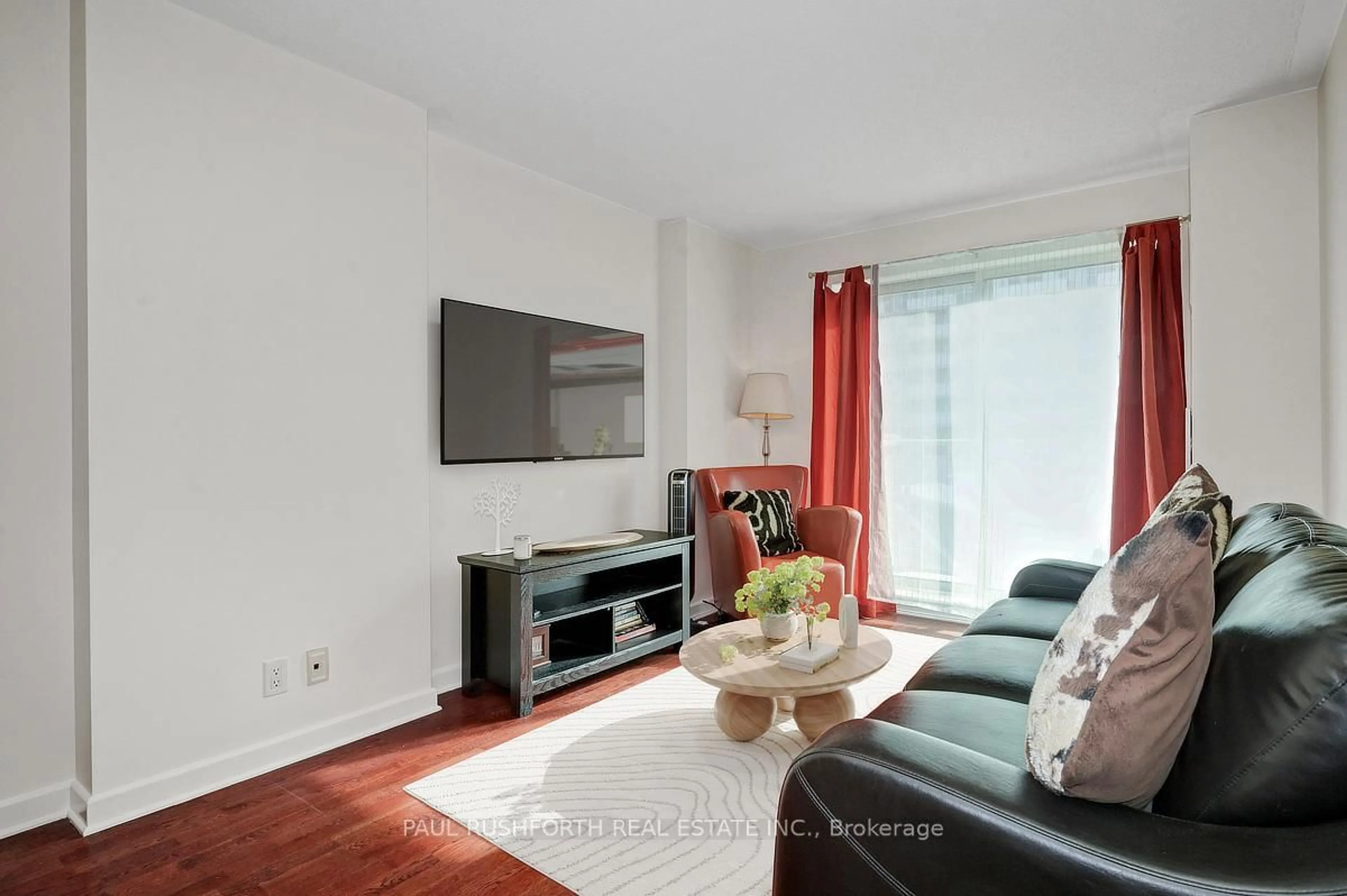 Living room with furniture, unknown for 138 Somerset St #505, Ottawa Ontario K2P 0A3