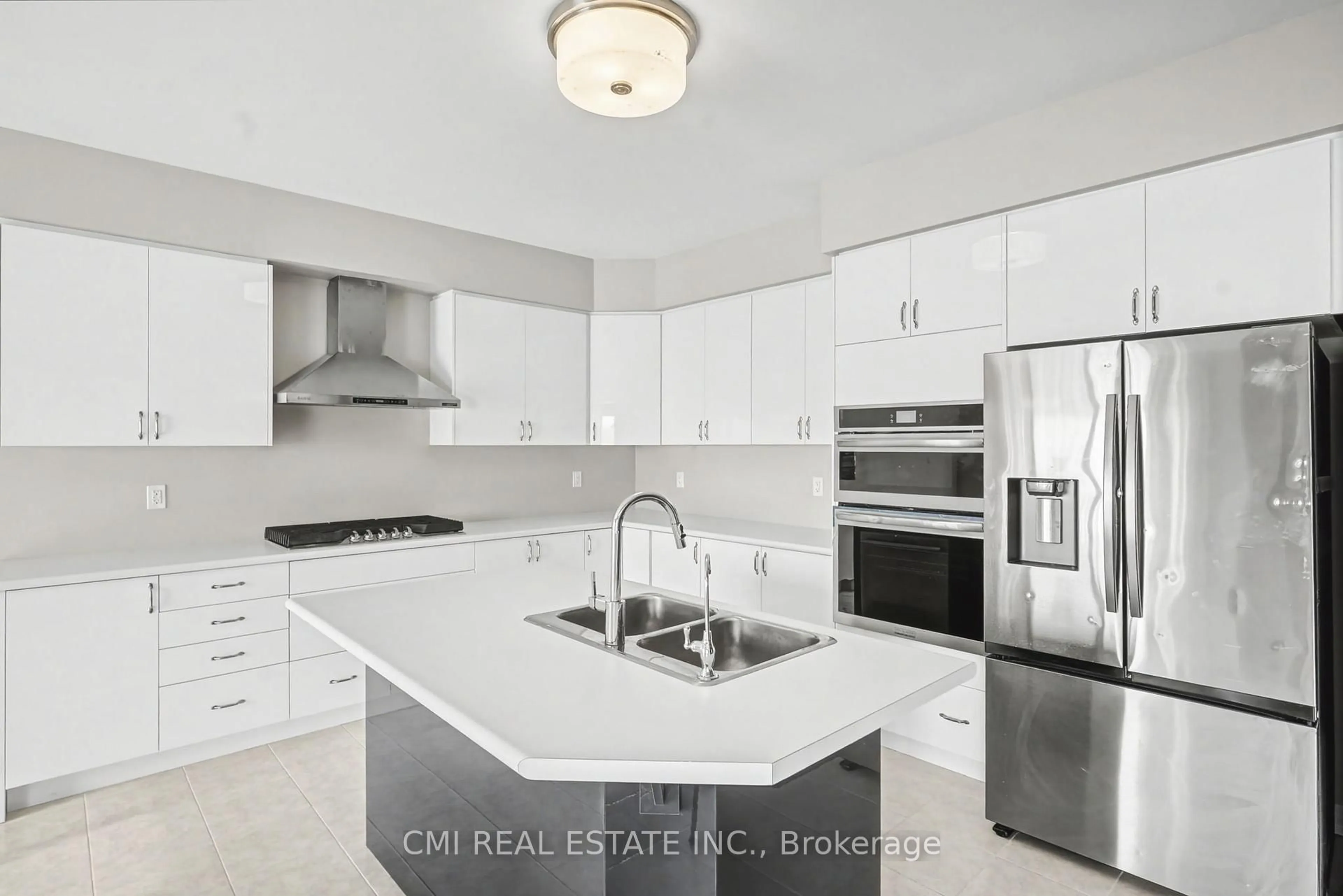 Open concept kitchen, ceramic/tile floor for 94 Hitchman St, Brant Ontario N3L 0M1