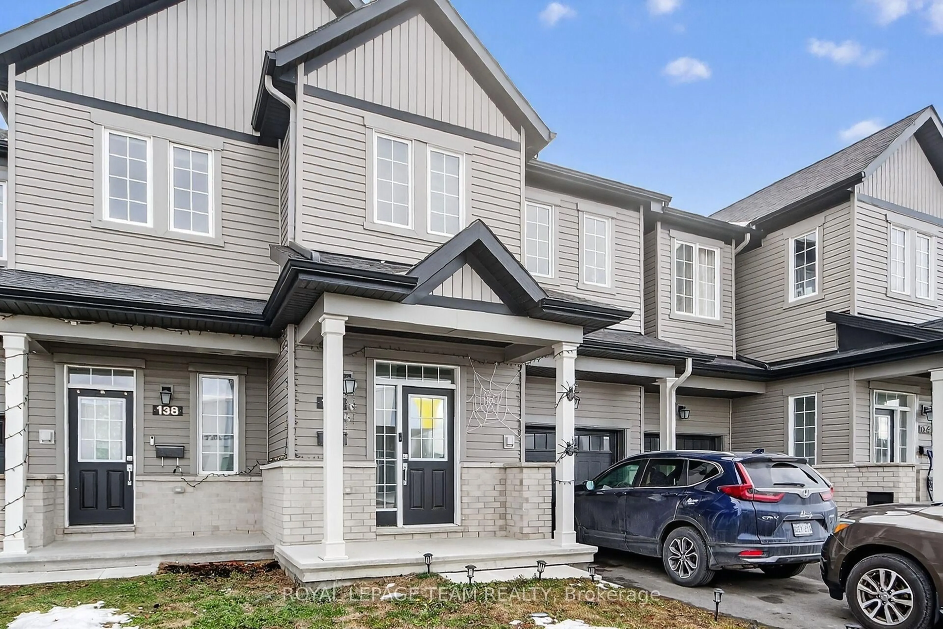 Home with brick exterior material, street for 136 Main Halyard Lane, Ottawa Ontario K2J 7B5