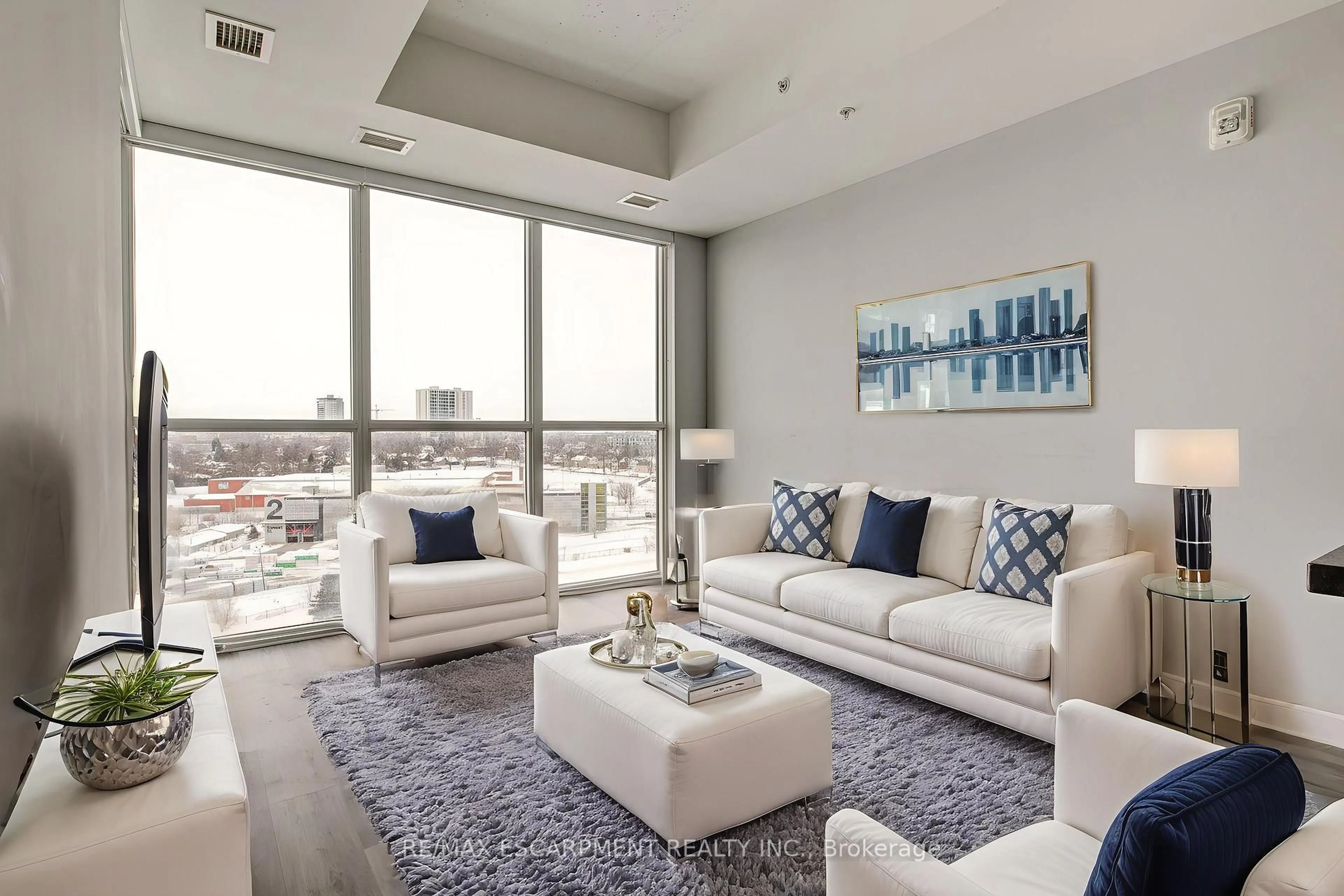 Living room with furniture, unknown for 108 Garment St #1309, Kitchener Ontario N2G 0E2