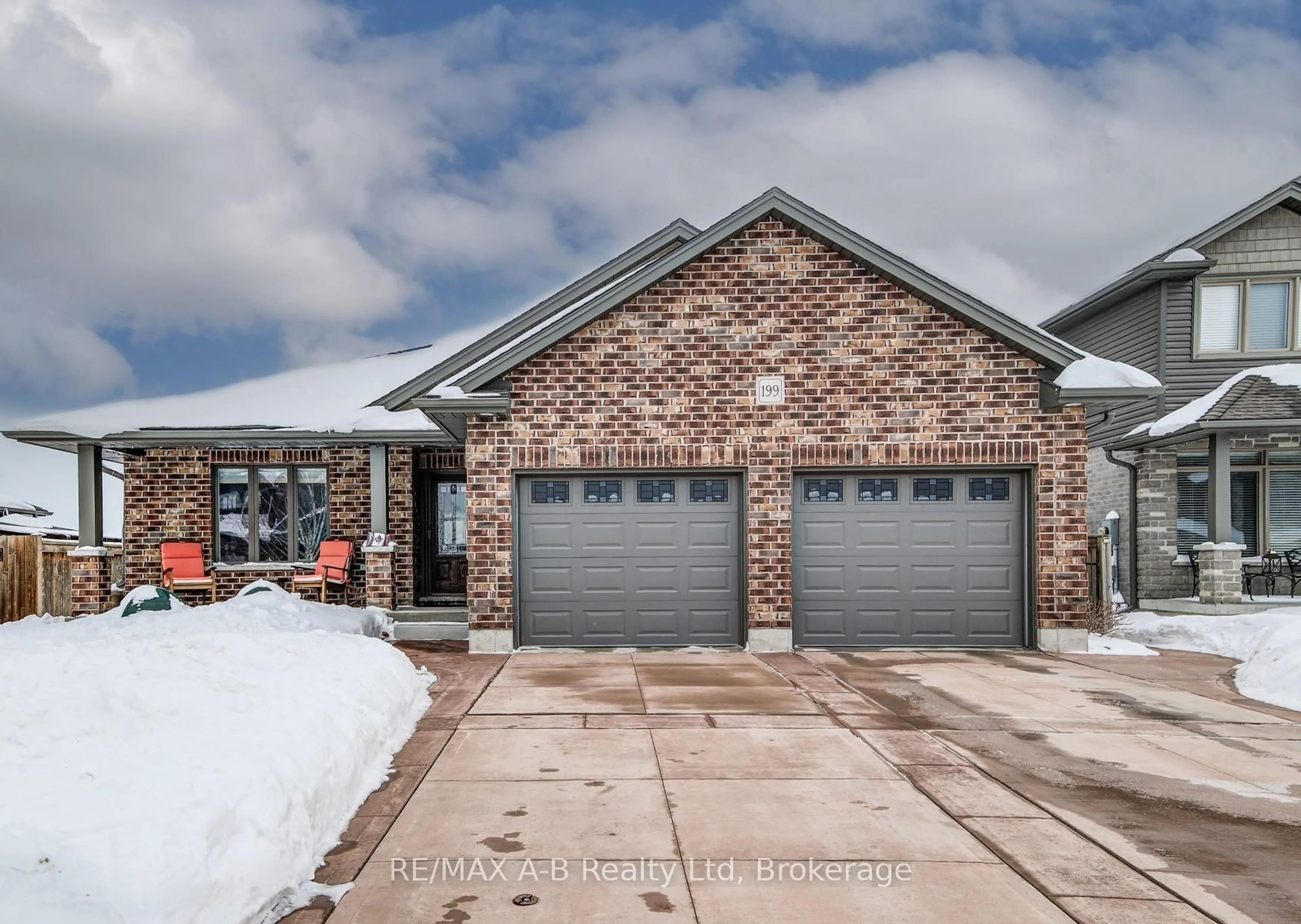 Home with brick exterior material, street for 199 Liebler St, East Zorra-Tavistock Ontario N0B 2R0