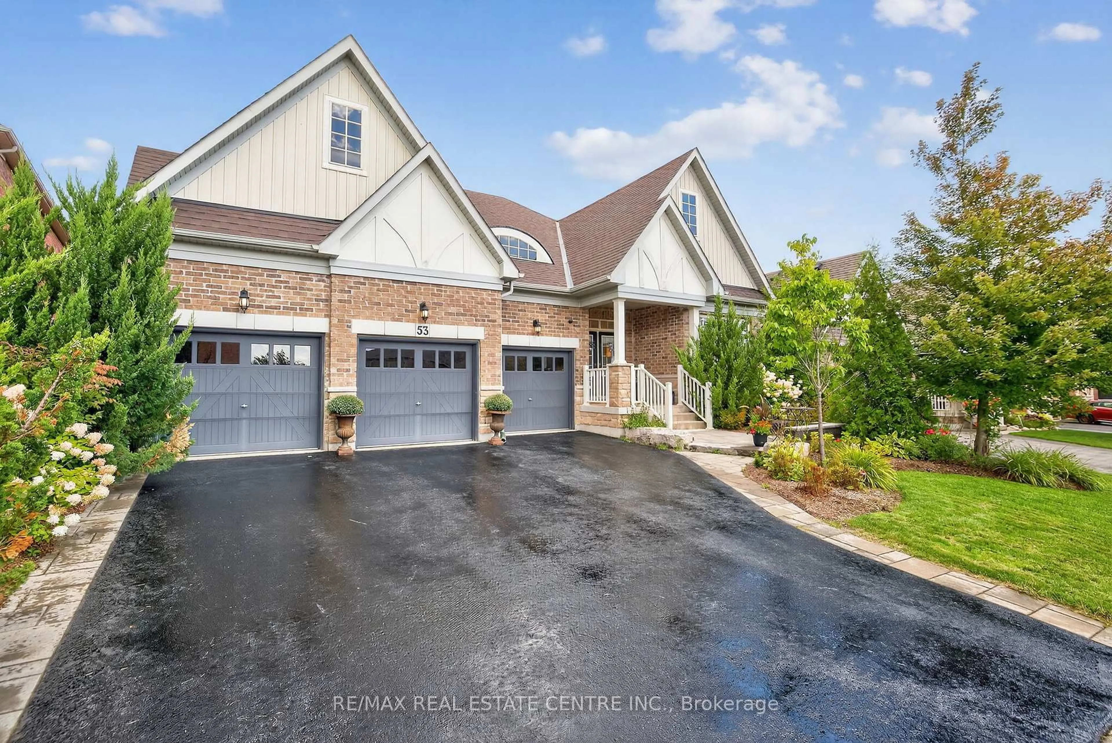 Home with brick exterior material, street for 53 Anderson Ave, Mono Ontario L9W 6T2