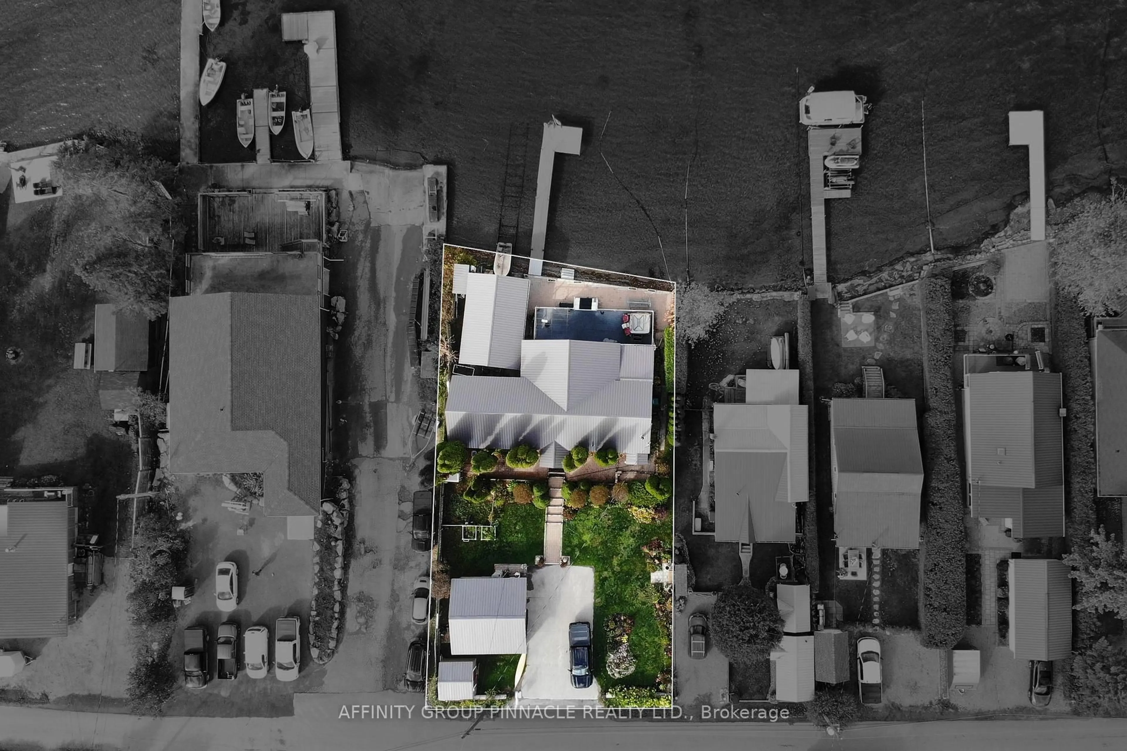 A pic from outside/outdoor area/front of a property/back of a property/a pic from drone, street for 14 Oriole Rd, Kawartha Lakes Ontario K0M 1N0