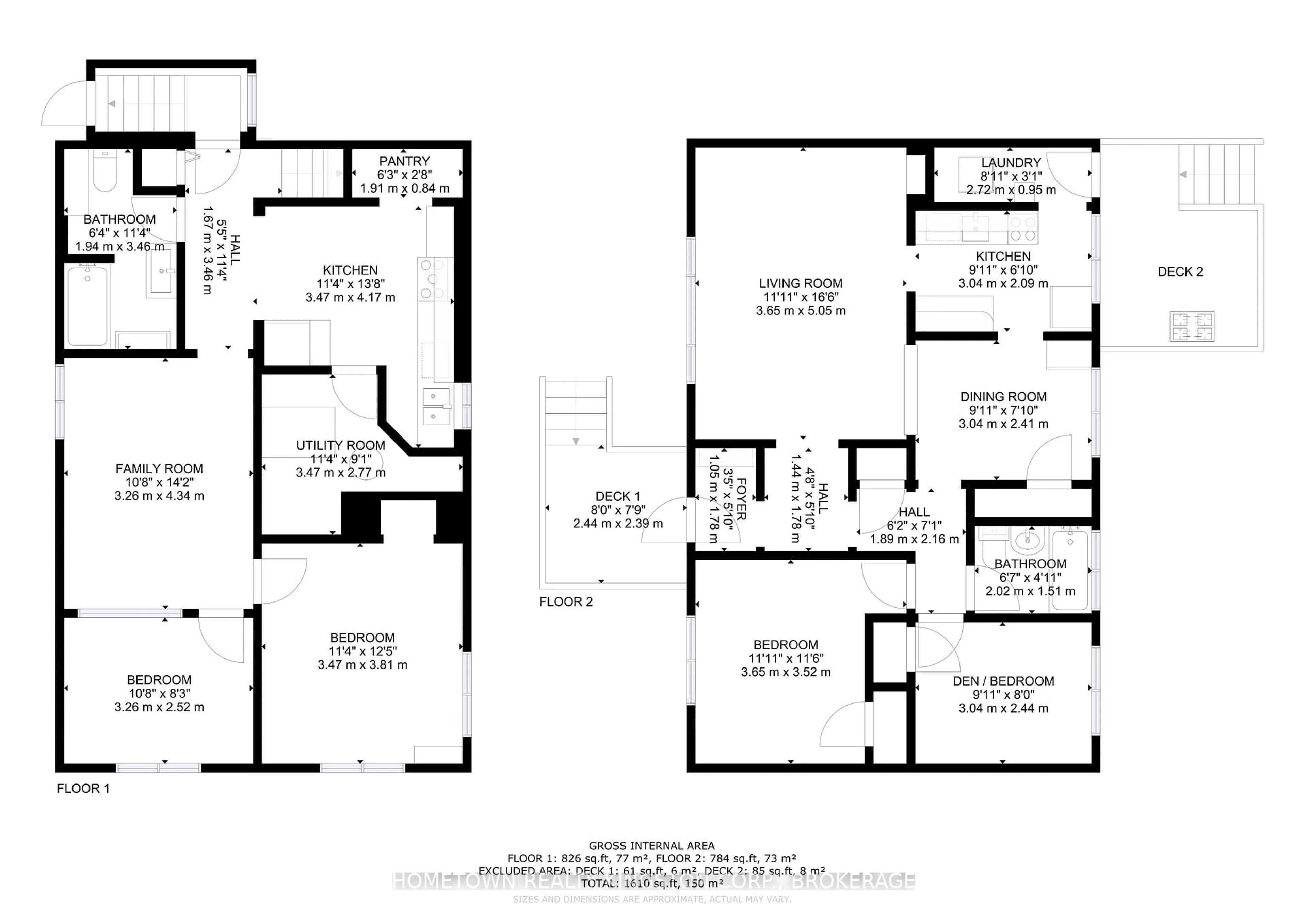 Floor plan for 977 Portsmouth Ave, Kingston Ontario K7M 1X2
