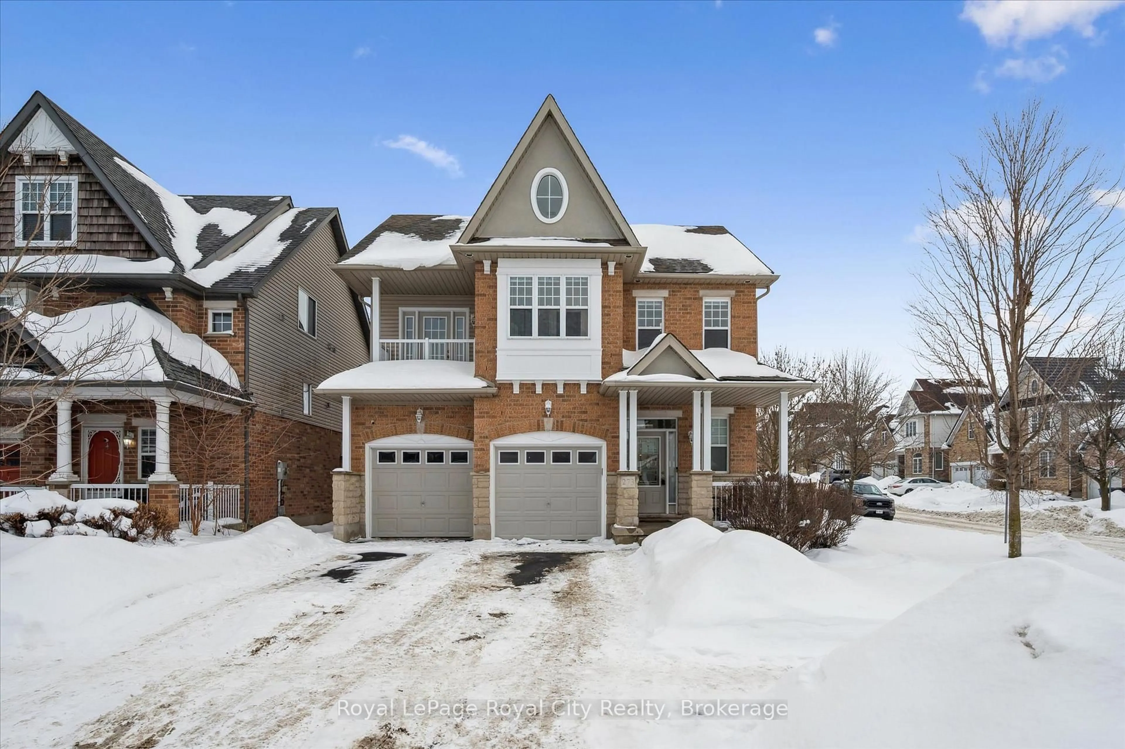 Home with brick exterior material, street for 273 Carrington Dr, Guelph Ontario N1G 5H3