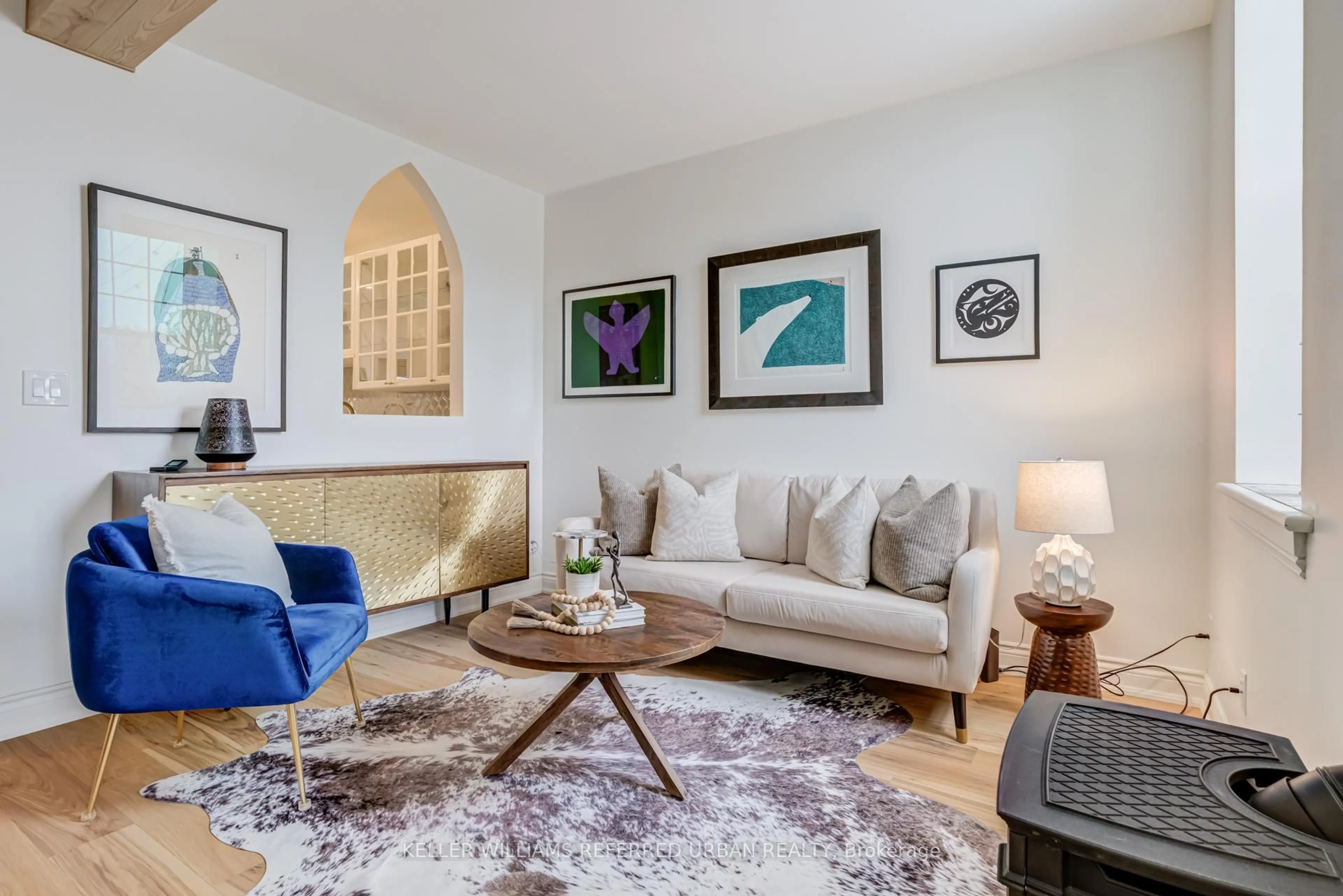 Living room with furniture, unknown for 196 ARTHUR St #1, Guelph Ontario N1E 4V8