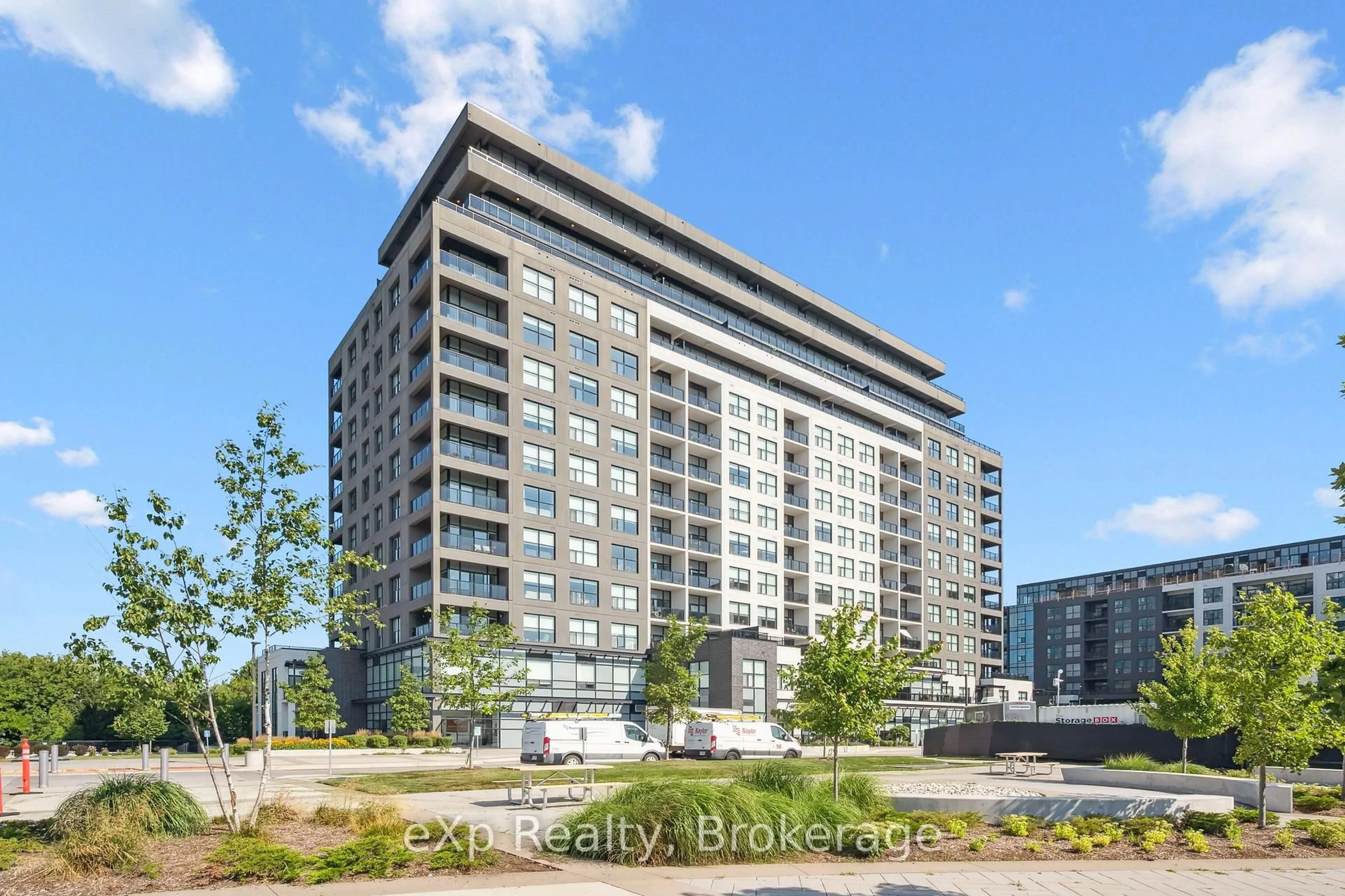 A pic from outside/outdoor area/front of a property/back of a property/a pic from drone, building for 1880 GORDON St #805, Guelph Ontario N1L 0P5