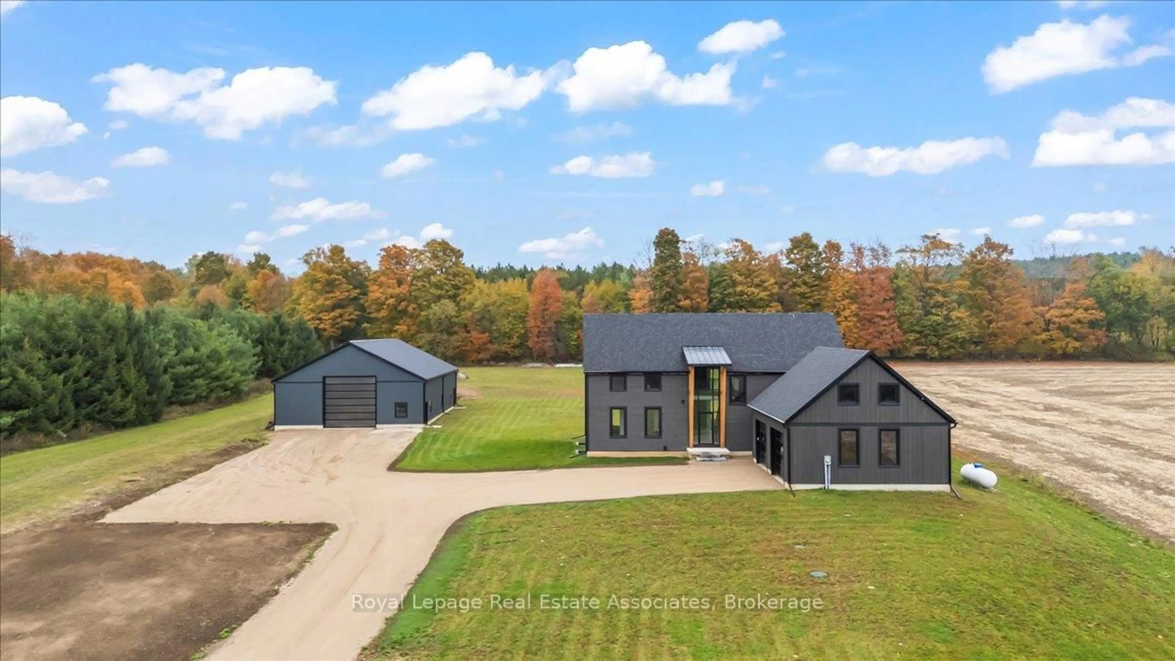 A pic from outside/outdoor area/front of a property/back of a property/a pic from drone, unknown for 174265 Mulock Rd, West Grey Ontario N4N 3B9