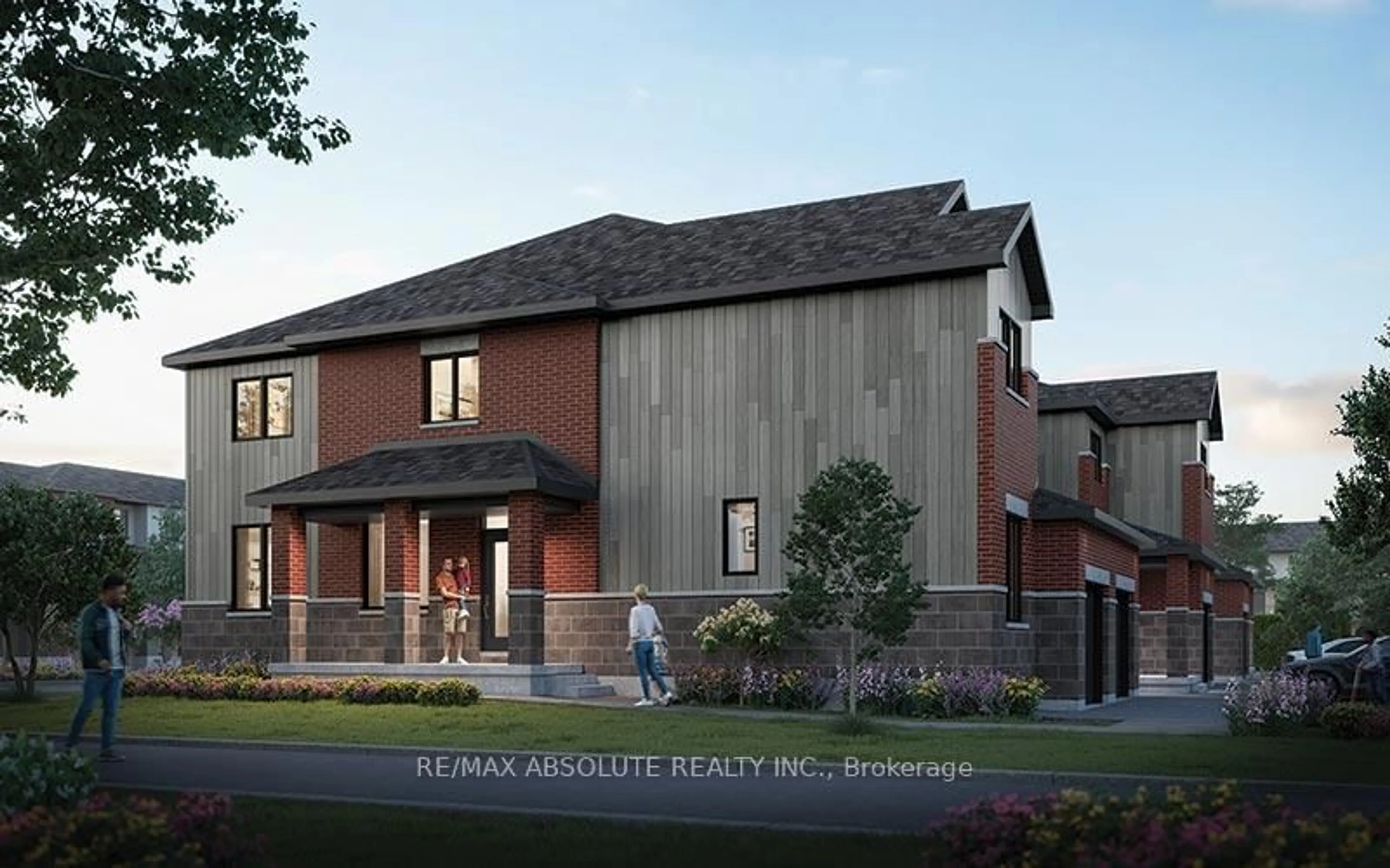 Home with brick exterior material, mountain view for Lot T1-1 Dr. Reid St, Arnprior Ontario K7S 0K9