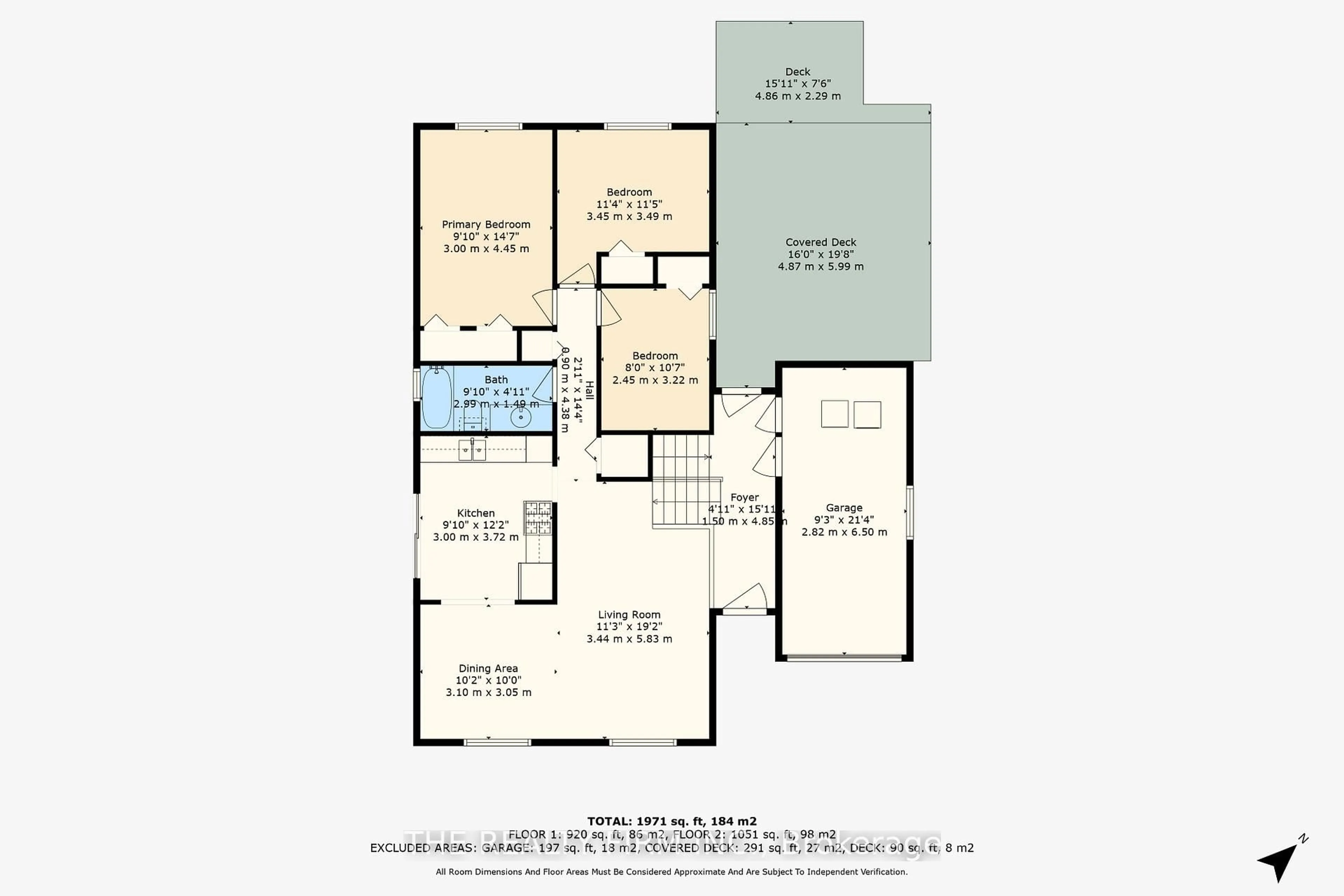 Floor plan for 60 Brunswick Ave, London North Ontario N6G 3K8