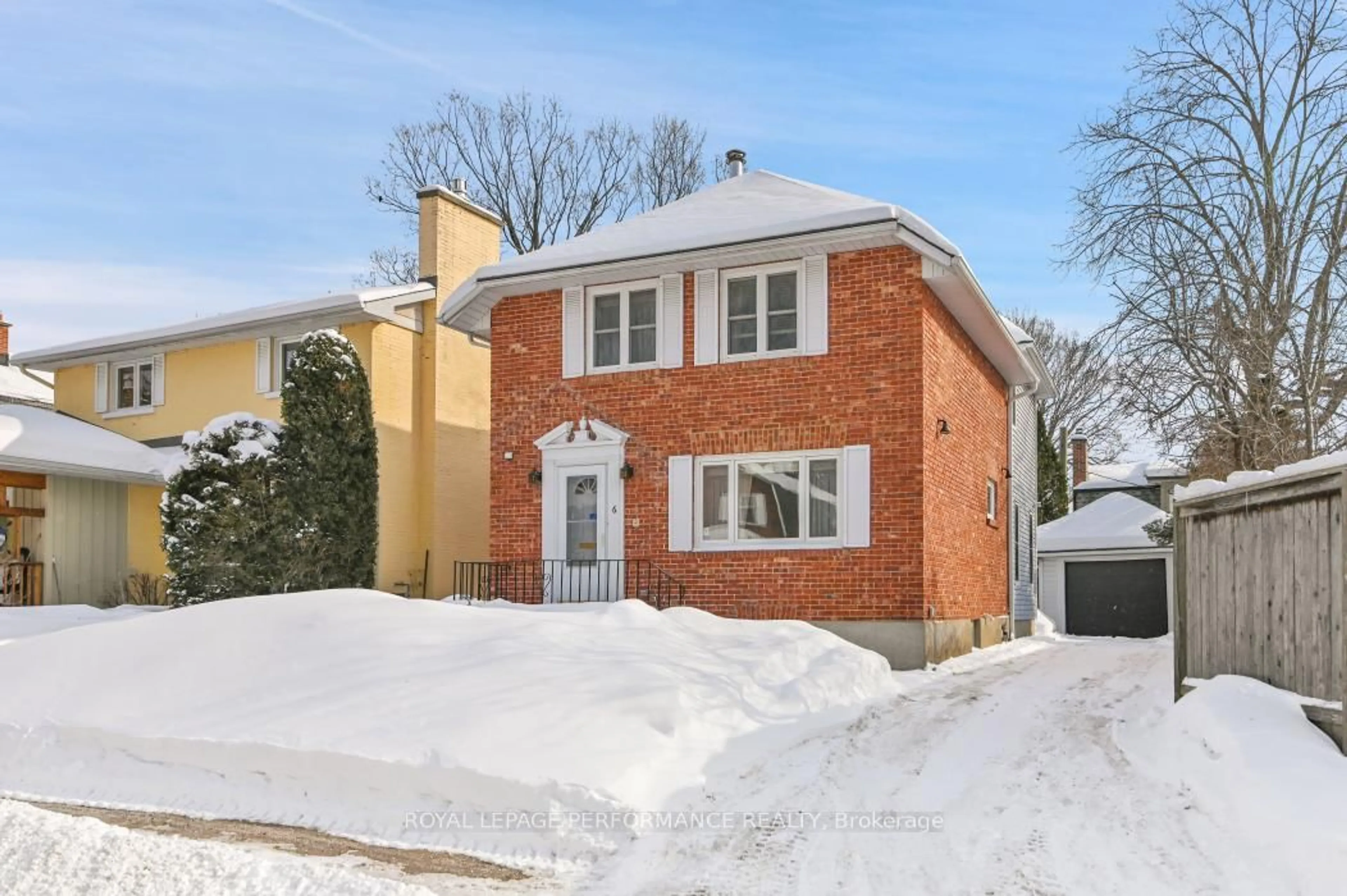 Home with brick exterior material, street for 6 Elmdale Ave, Ottawa Ontario K1M 1A4