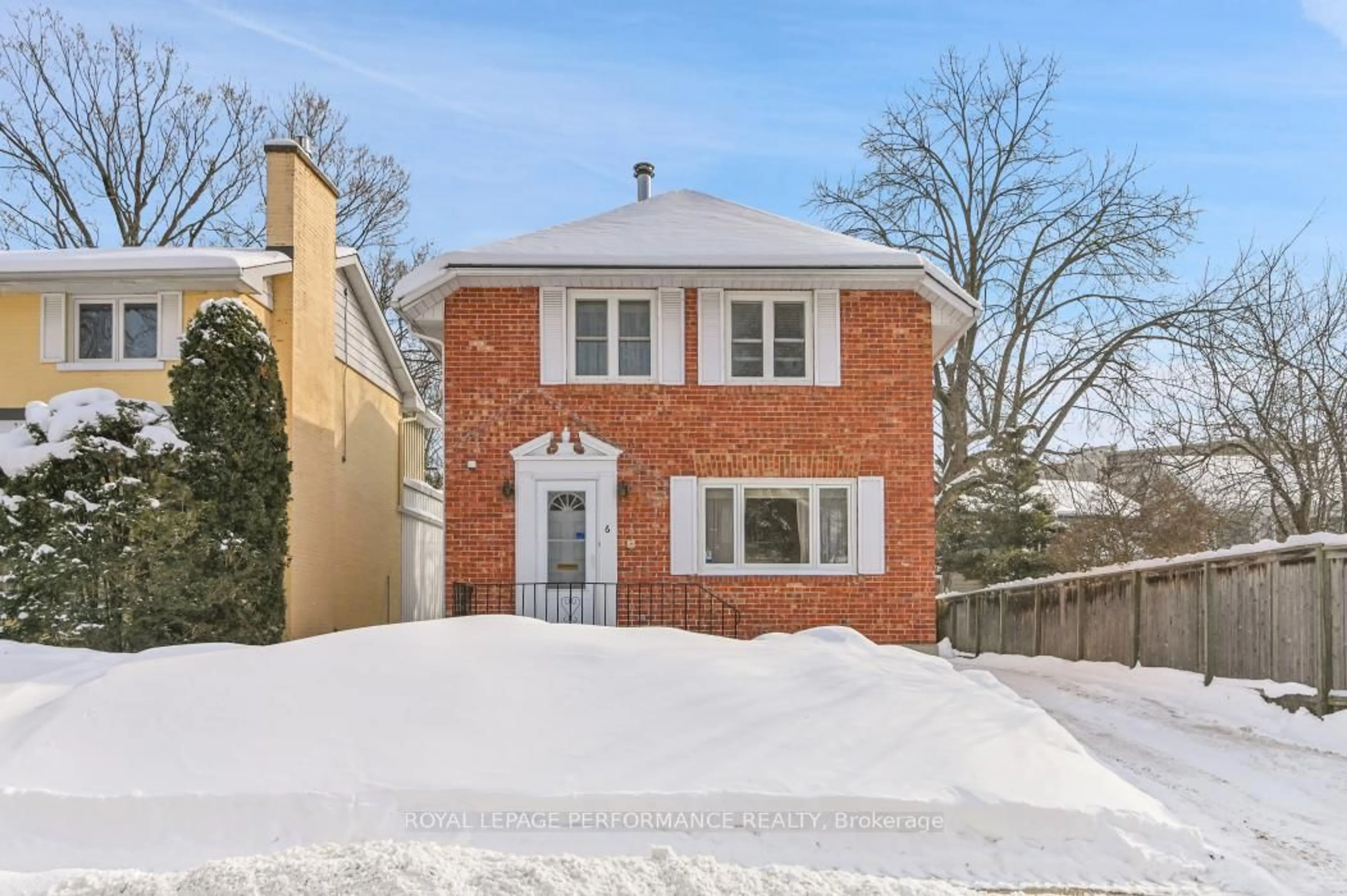 Home with brick exterior material, street for 6 Elmdale Ave, Ottawa Ontario K1M 1A4