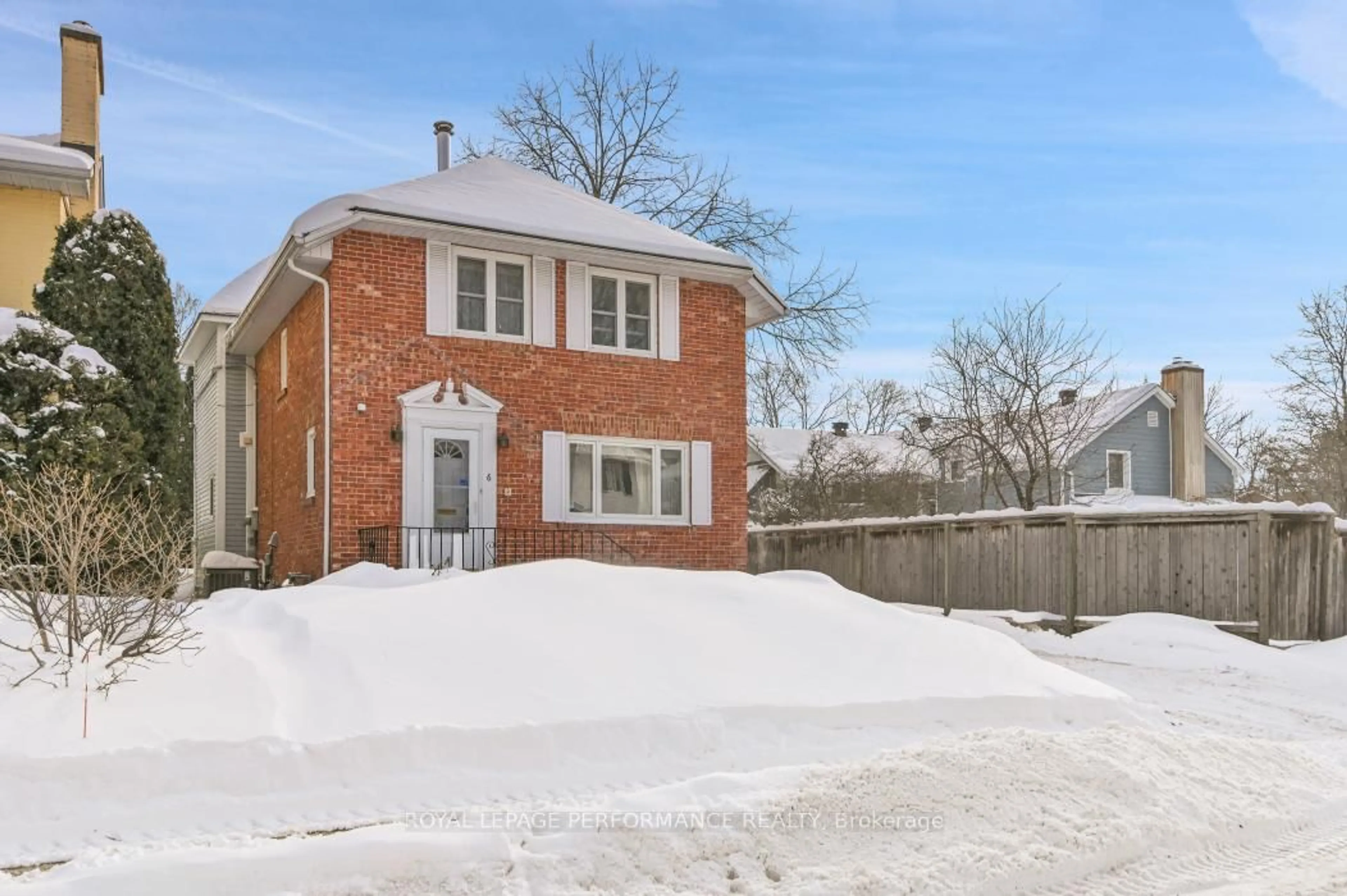 Home with brick exterior material, street for 6 Elmdale Ave, Ottawa Ontario K1M 1A4