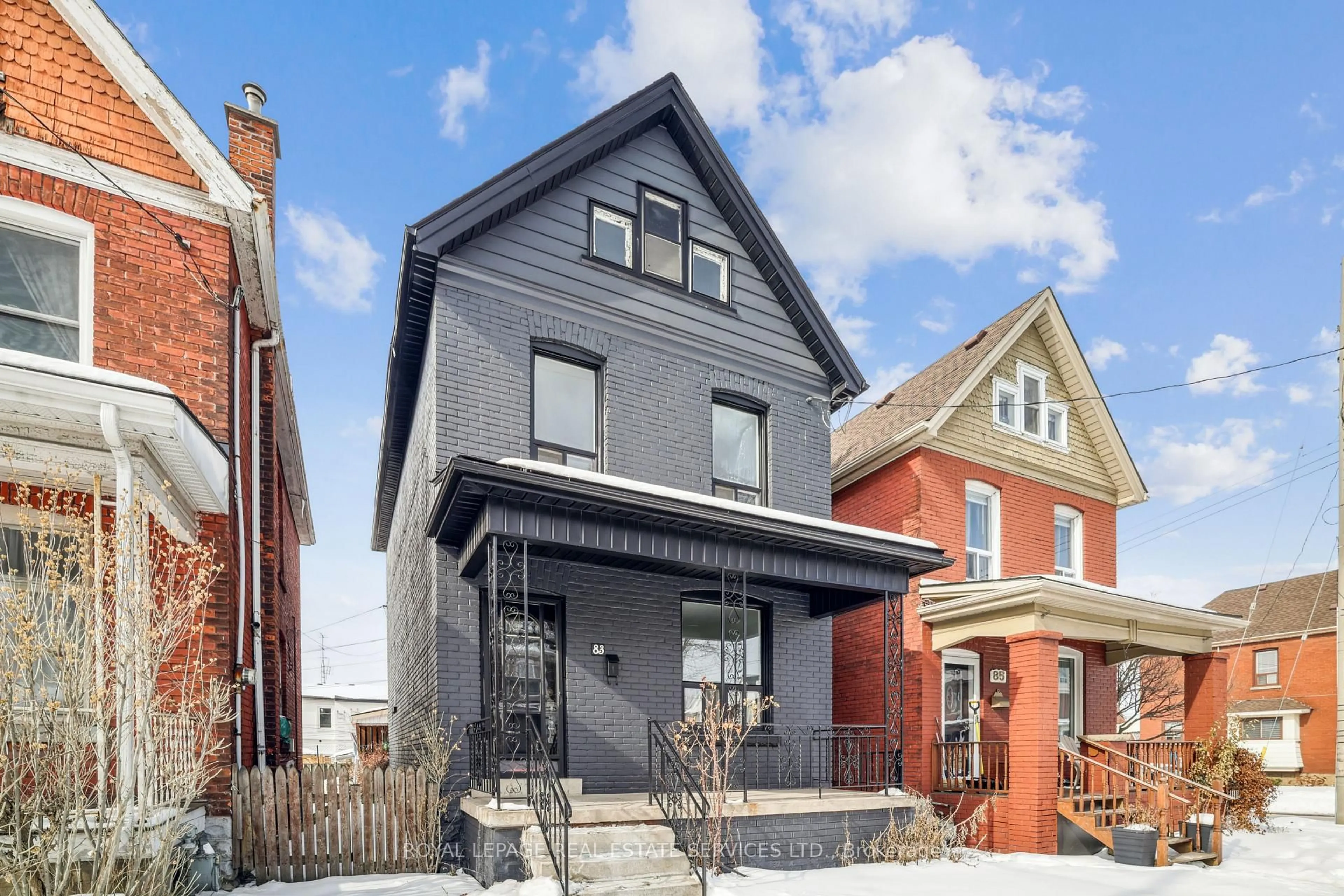 Home with brick exterior material, street for 83 Barnesdale Ave, Hamilton Ontario L8L 6S2