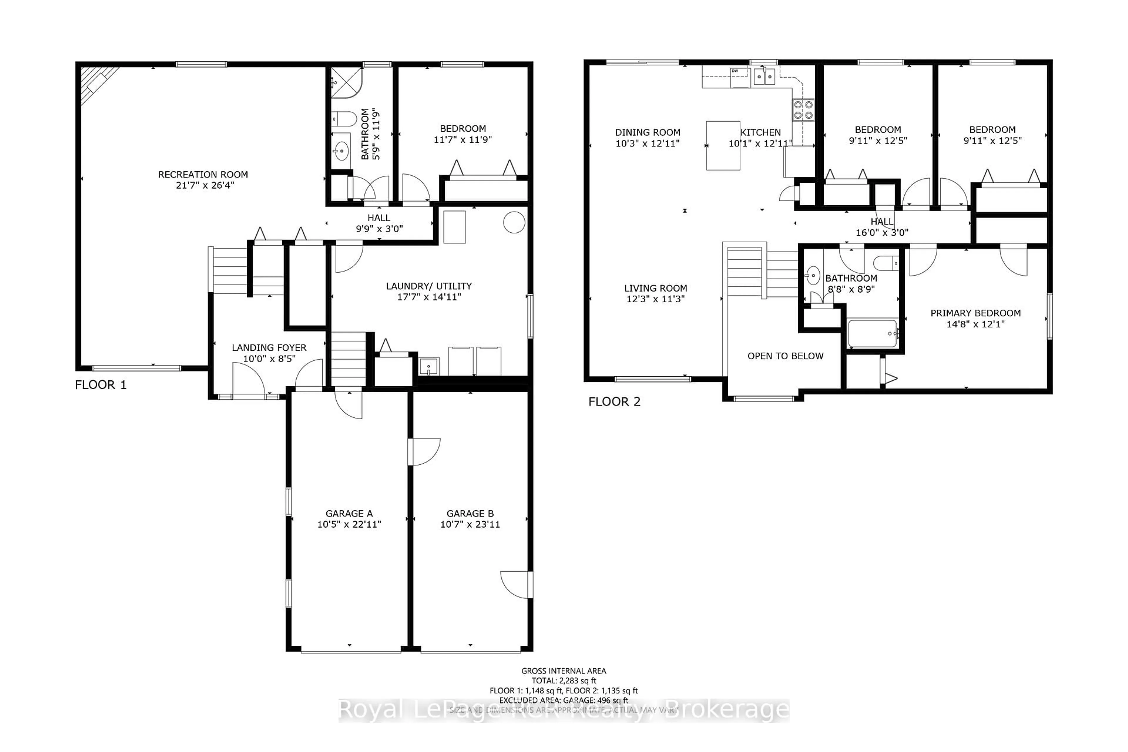 Floor plan for 423 1st St, Owen Sound Ontario N4K 6Z7